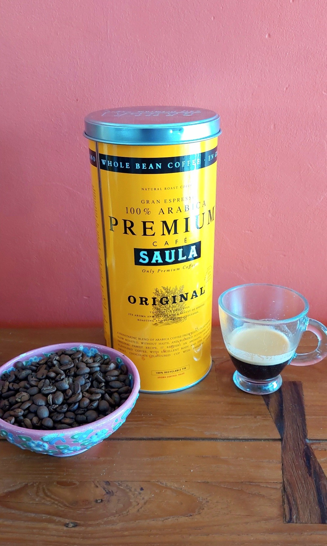 Café Saula Original 

Le café de Barcelone 
Espresso bien serré bien fort en goût 
