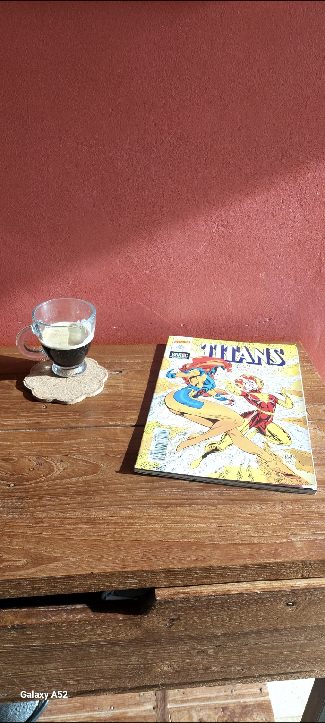 Café l'Or Absolu suprême intensité 13 en grains 

Expresso serré pour accompagner ce Marvel de 1995 !

