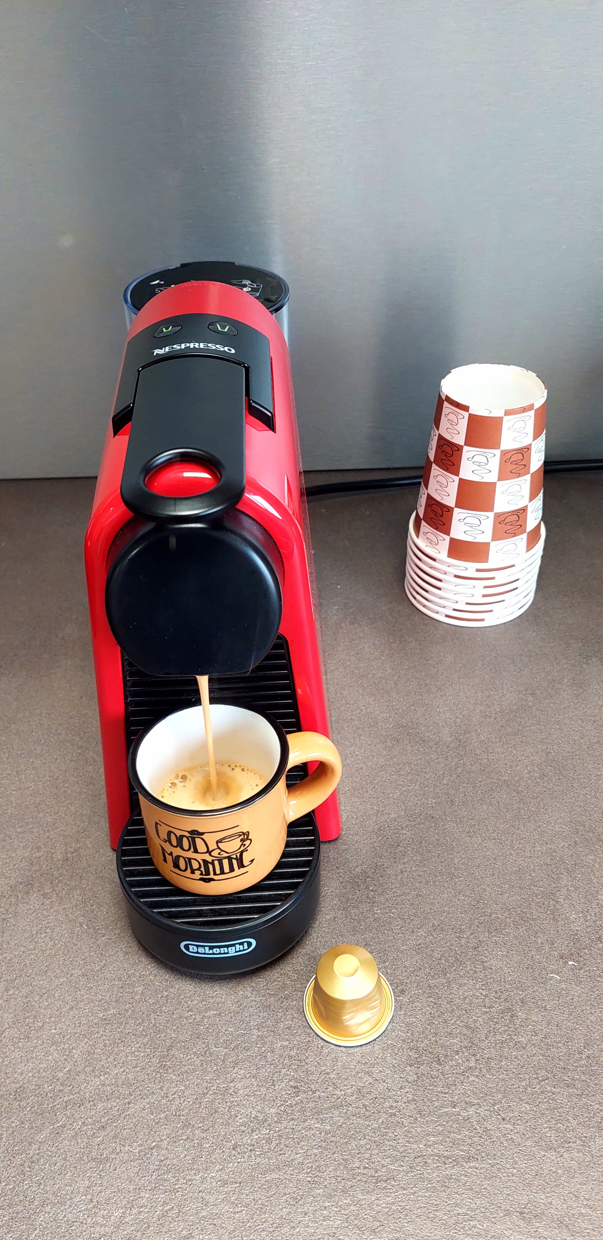 Café Bellarom Lungo 

De retour au bureau !