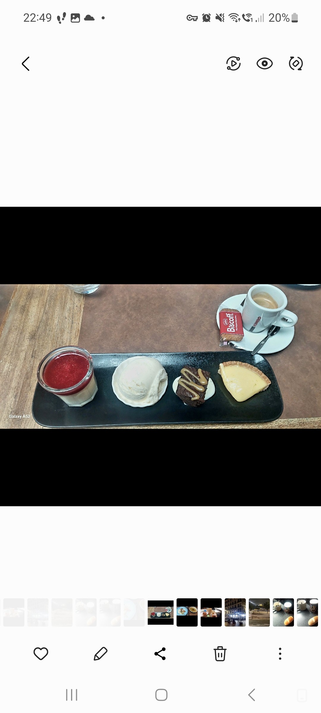 Café Gourmand  pour ce déjeuner de travail