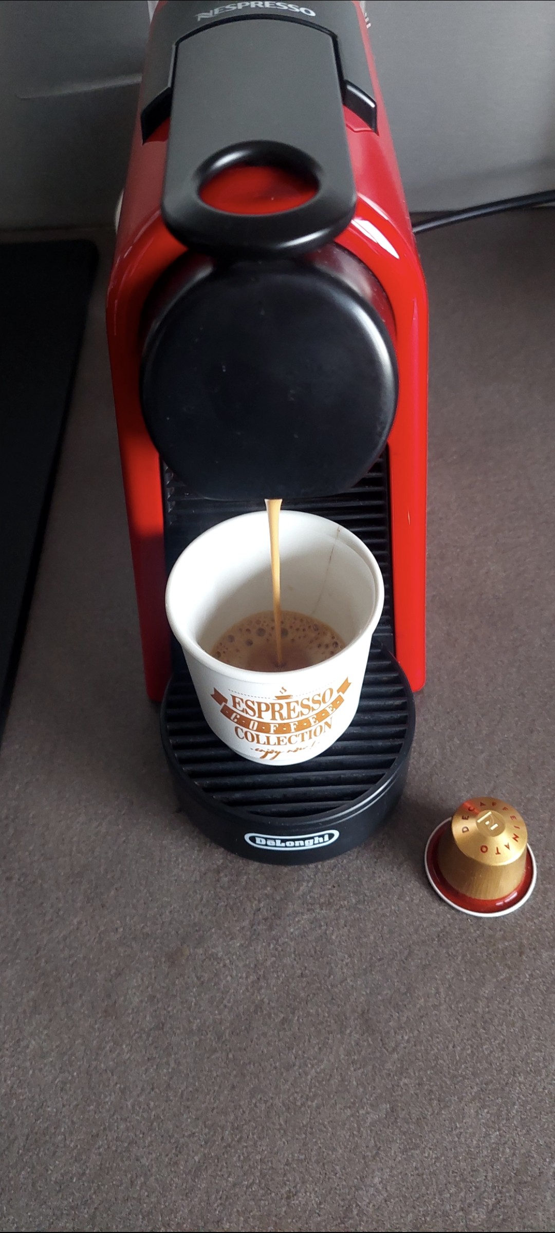 Nescafé décaféiné en capsule 
Conf call 