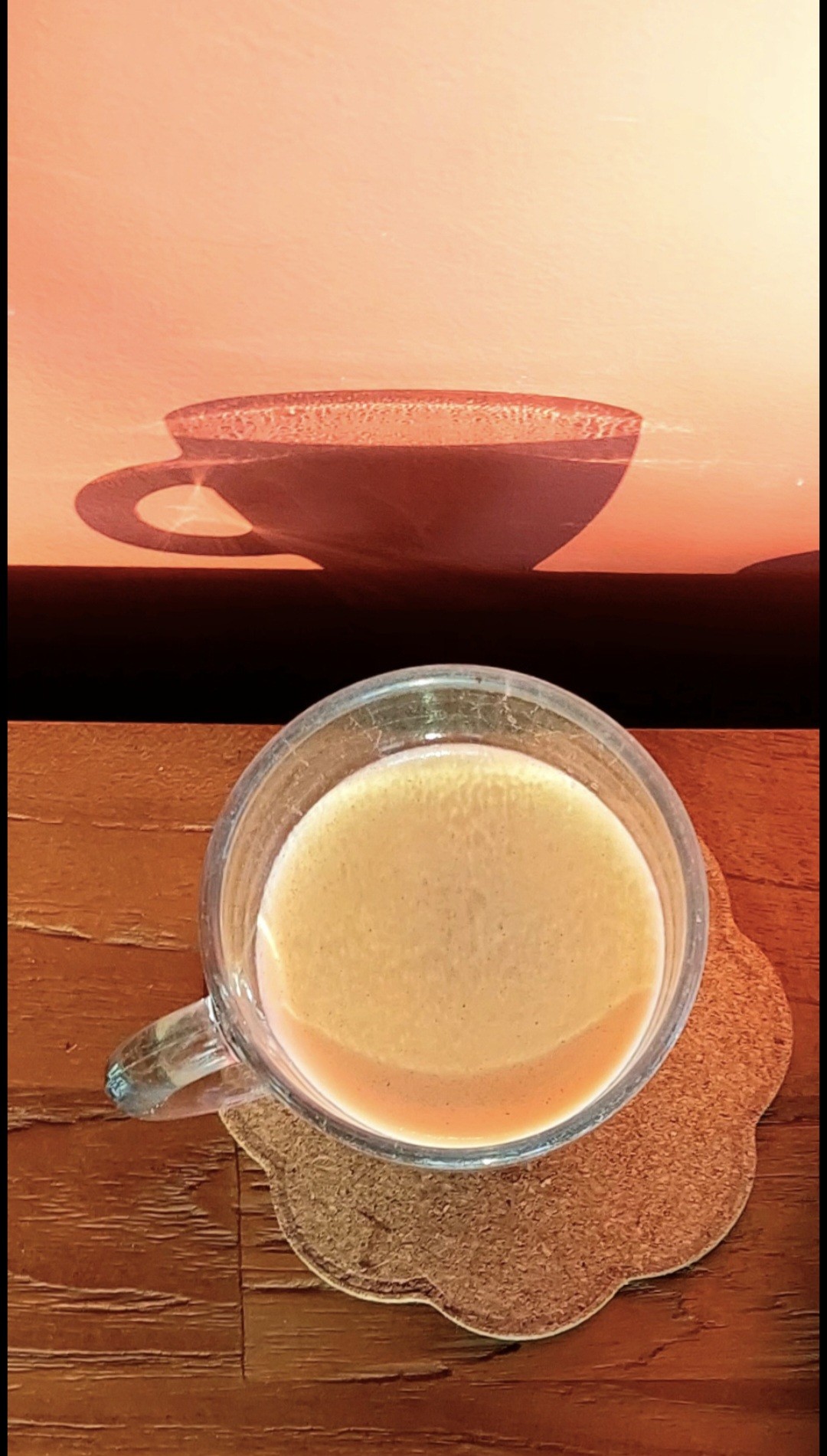 Petit Expresso à la maison avant de reprendre le travail 