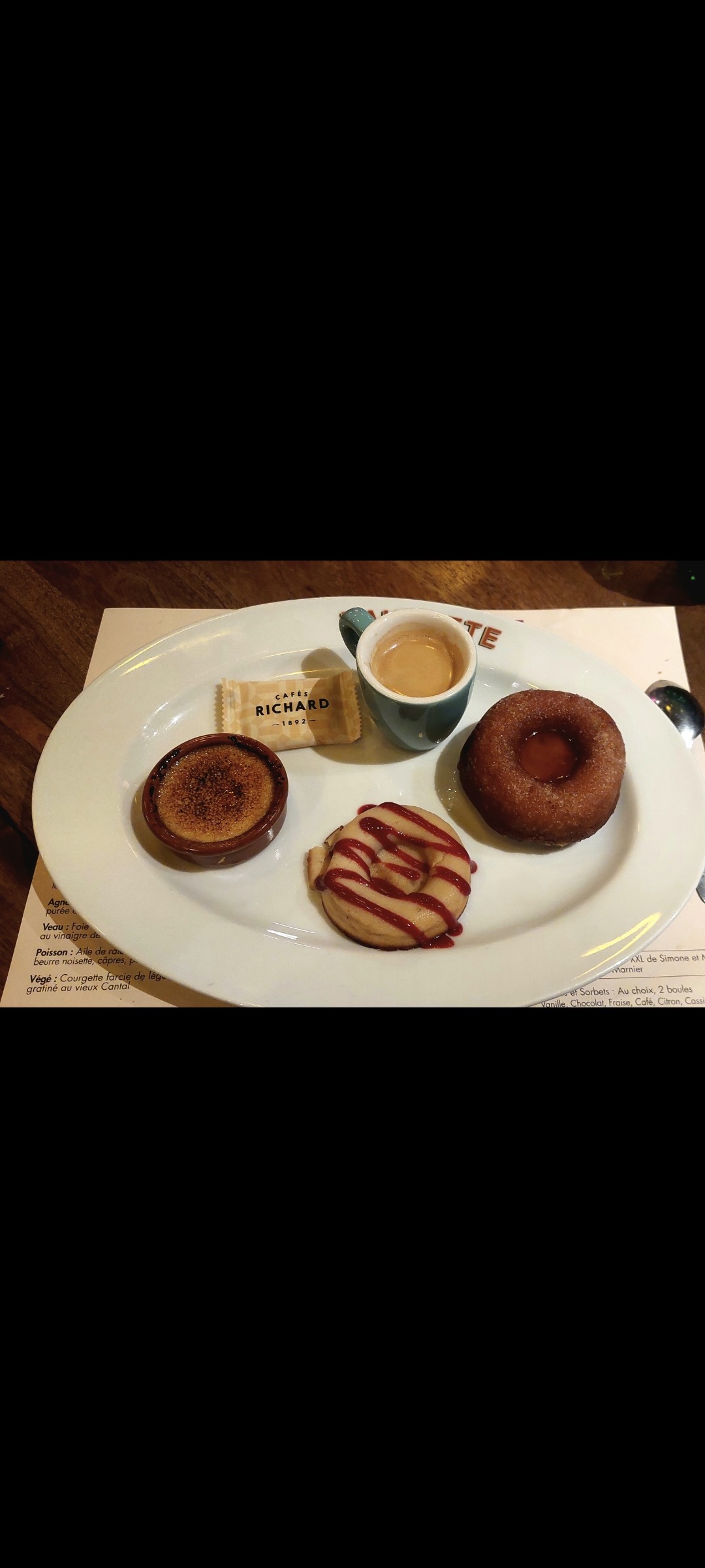 Café Richard en grains 

Café gourmand, et Café décaféiné 