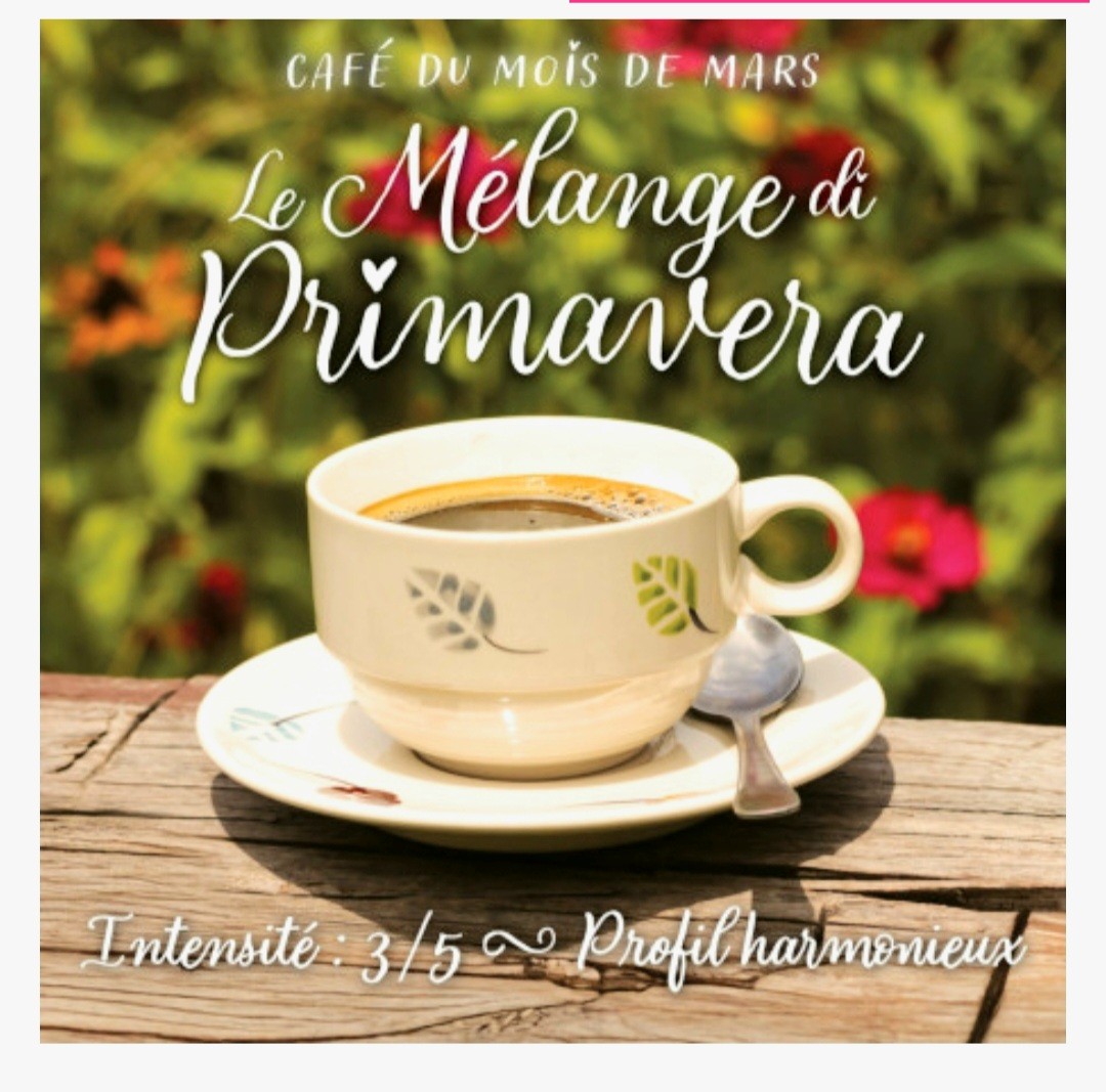 Les comptoirs thé café  le mélange di primavera

Café harmonieux aux notes gourmandes et à la puissance équilibré 