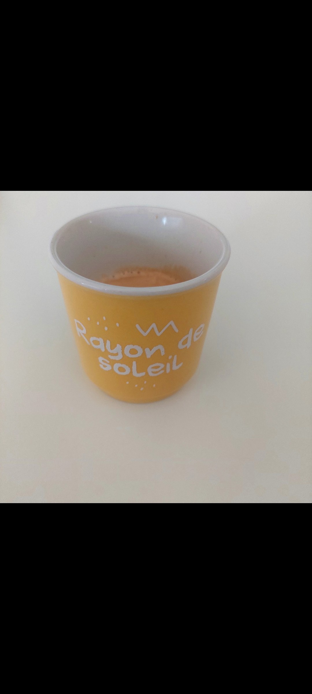 Expresso express ce matin au bureau 