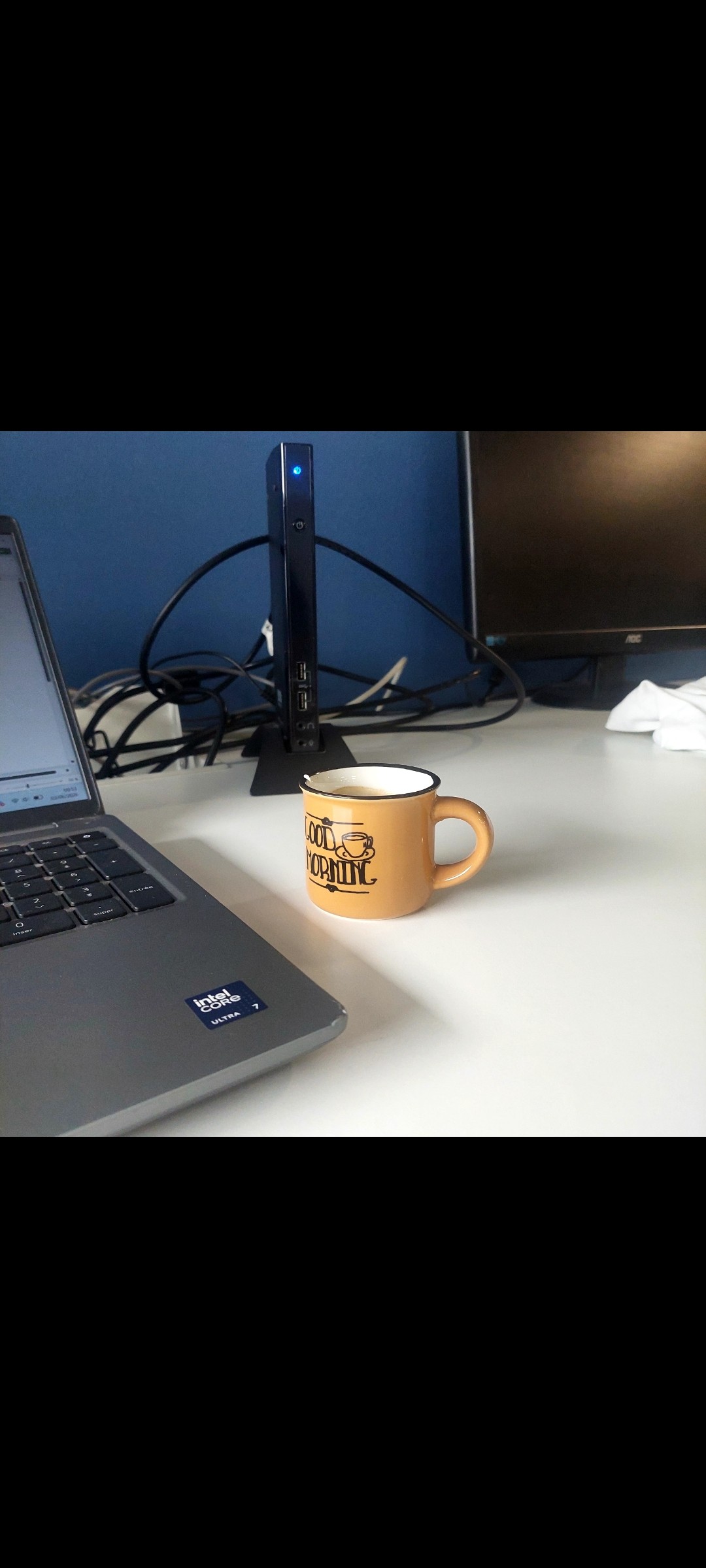 Ce matin au bureau
L'ordinateur est votre ami ;-)