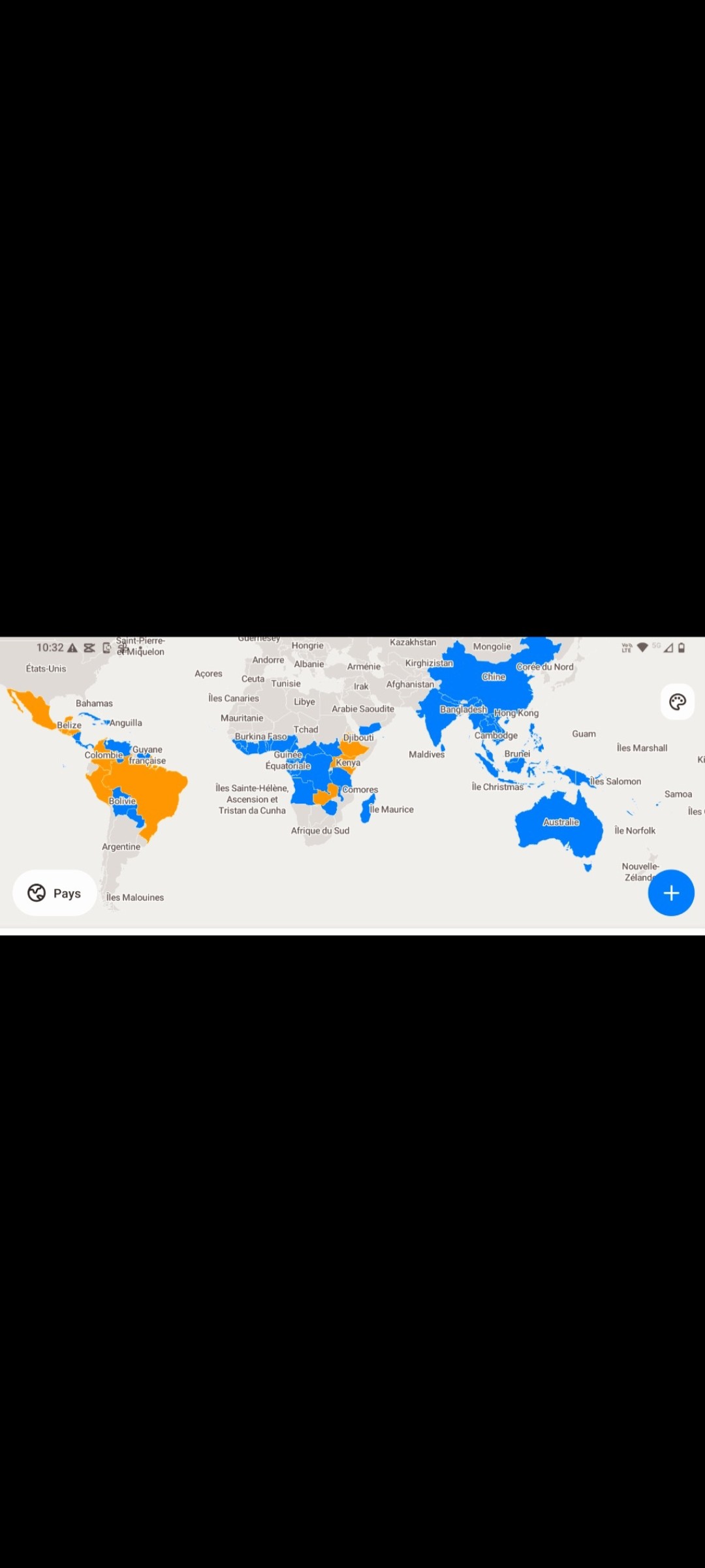 Coffee-producing contries
Liste des 11 pays dégustés sur ces 2 dernières années sur les 70 pays producteurs de café