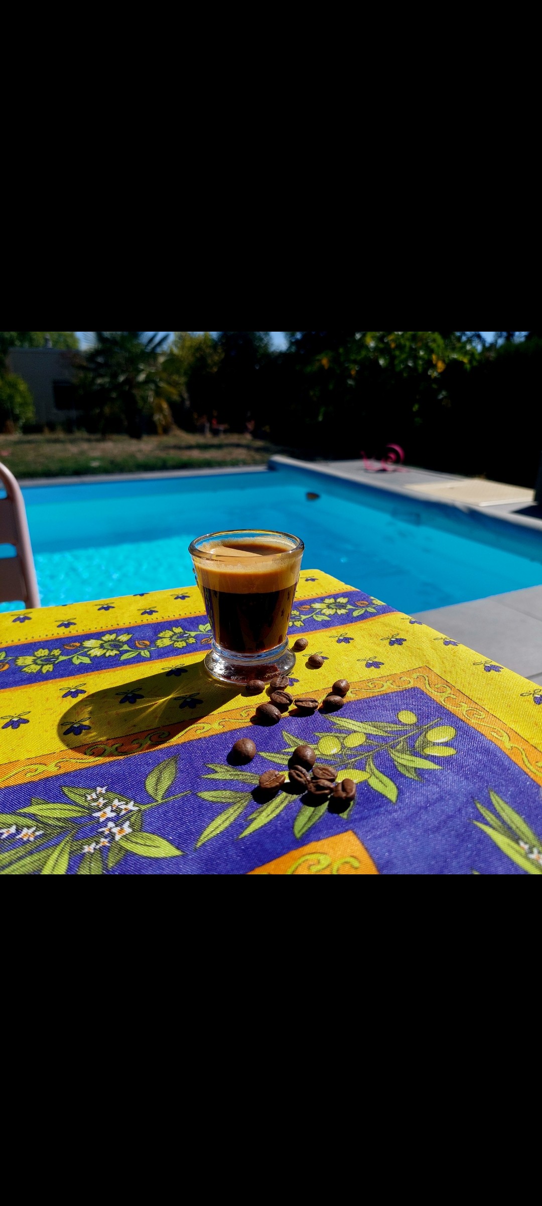 Mon café préféré dans ma tasse préférée en cette journée ensoleillée et quelques heures du week-end 