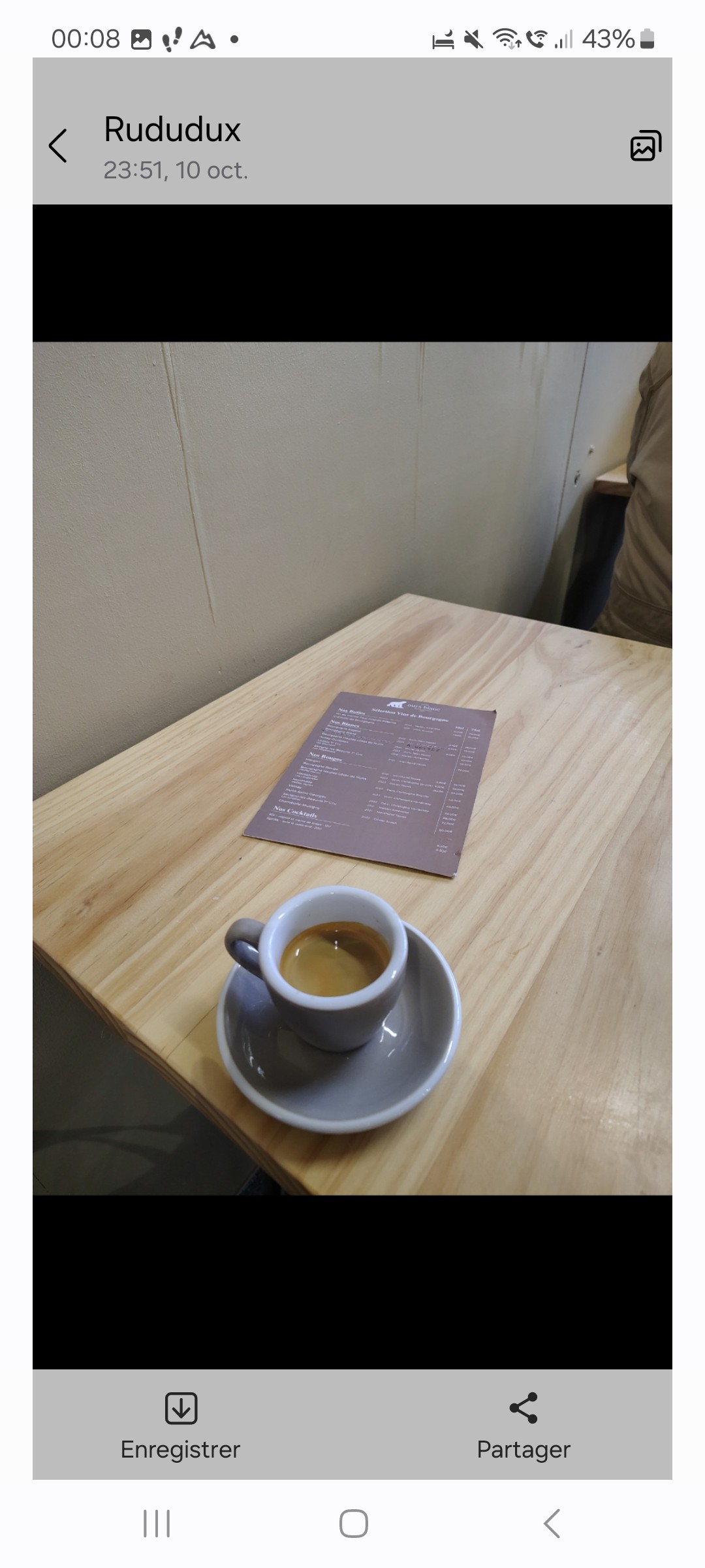 Café l'ours blanc - Mexique 

Expresso single origine
De passage au marché de Dijon
