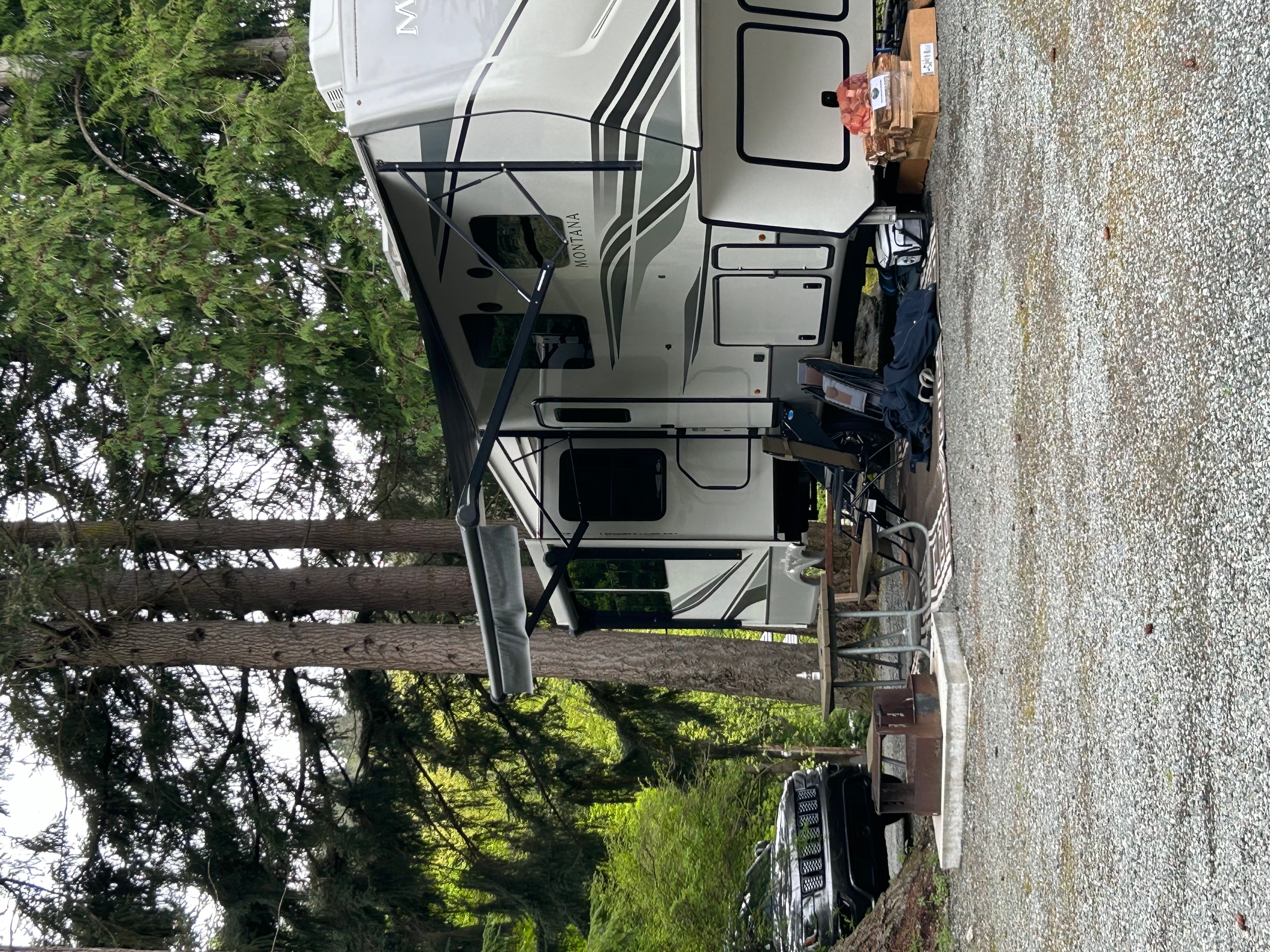 enjoying my cup of coffee in  the cool  and rainy mornings in Anacortes, WA