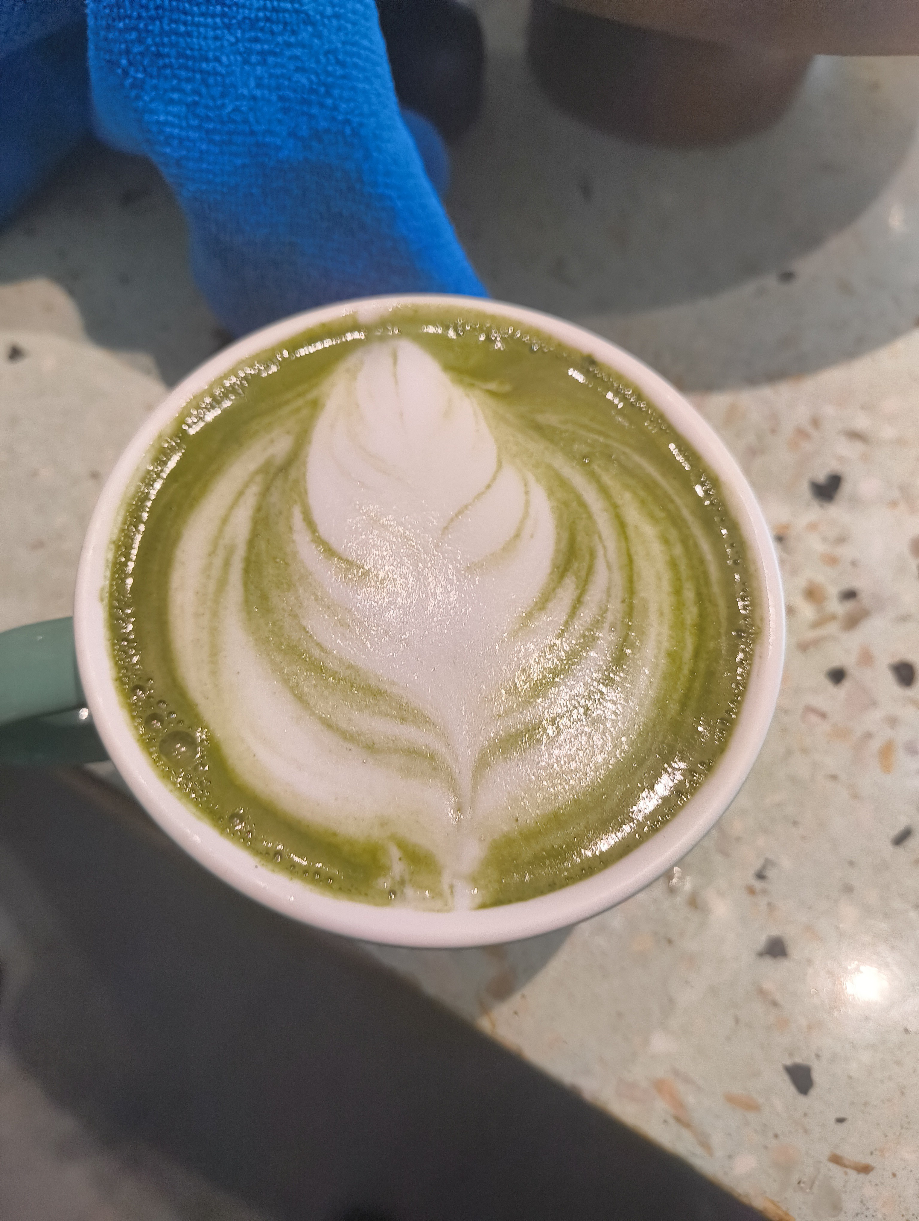 learning some latte art
