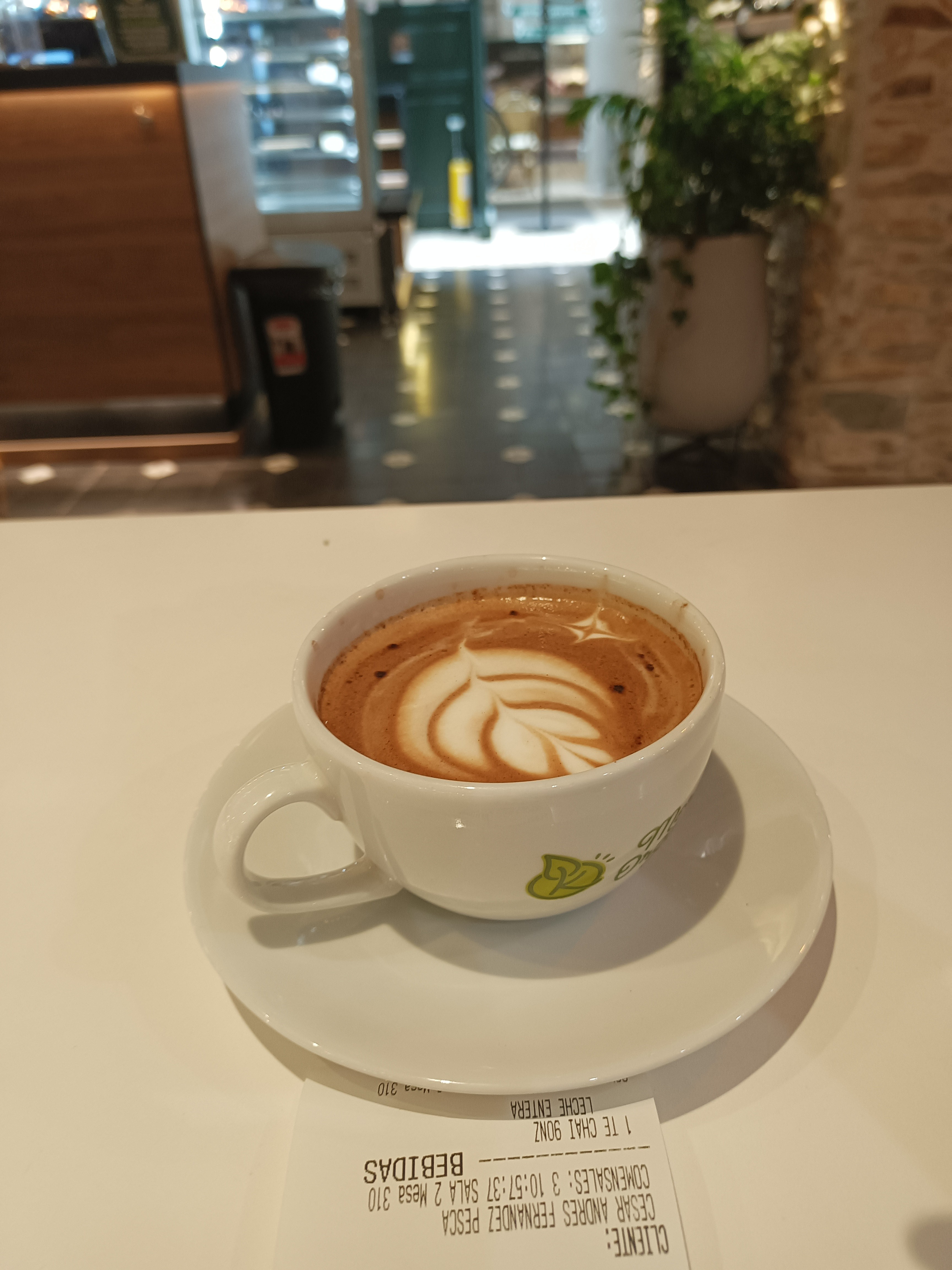 Mi primer logro de un buen inicio en el arte latte