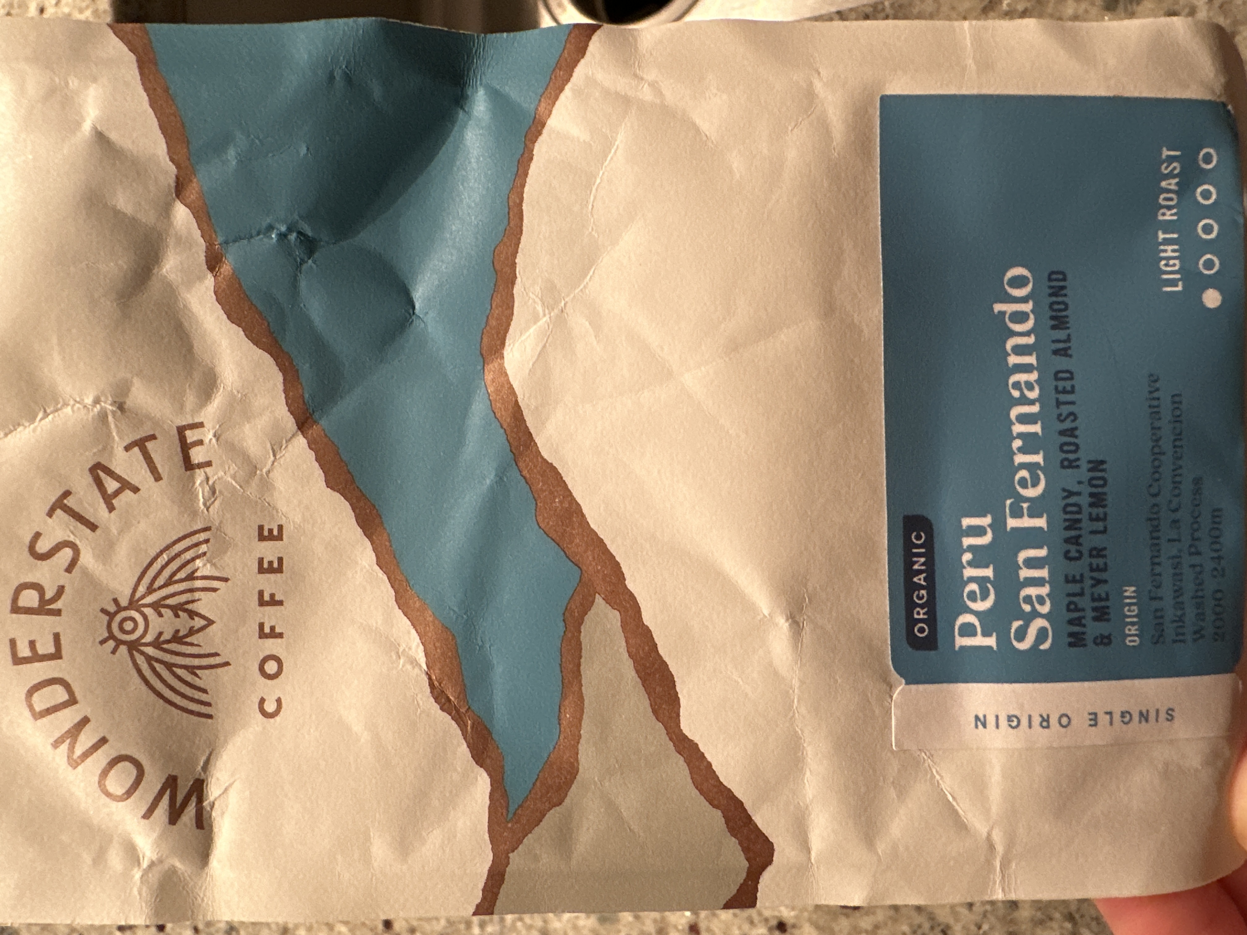 slower pour over, but smooth and easy to drink