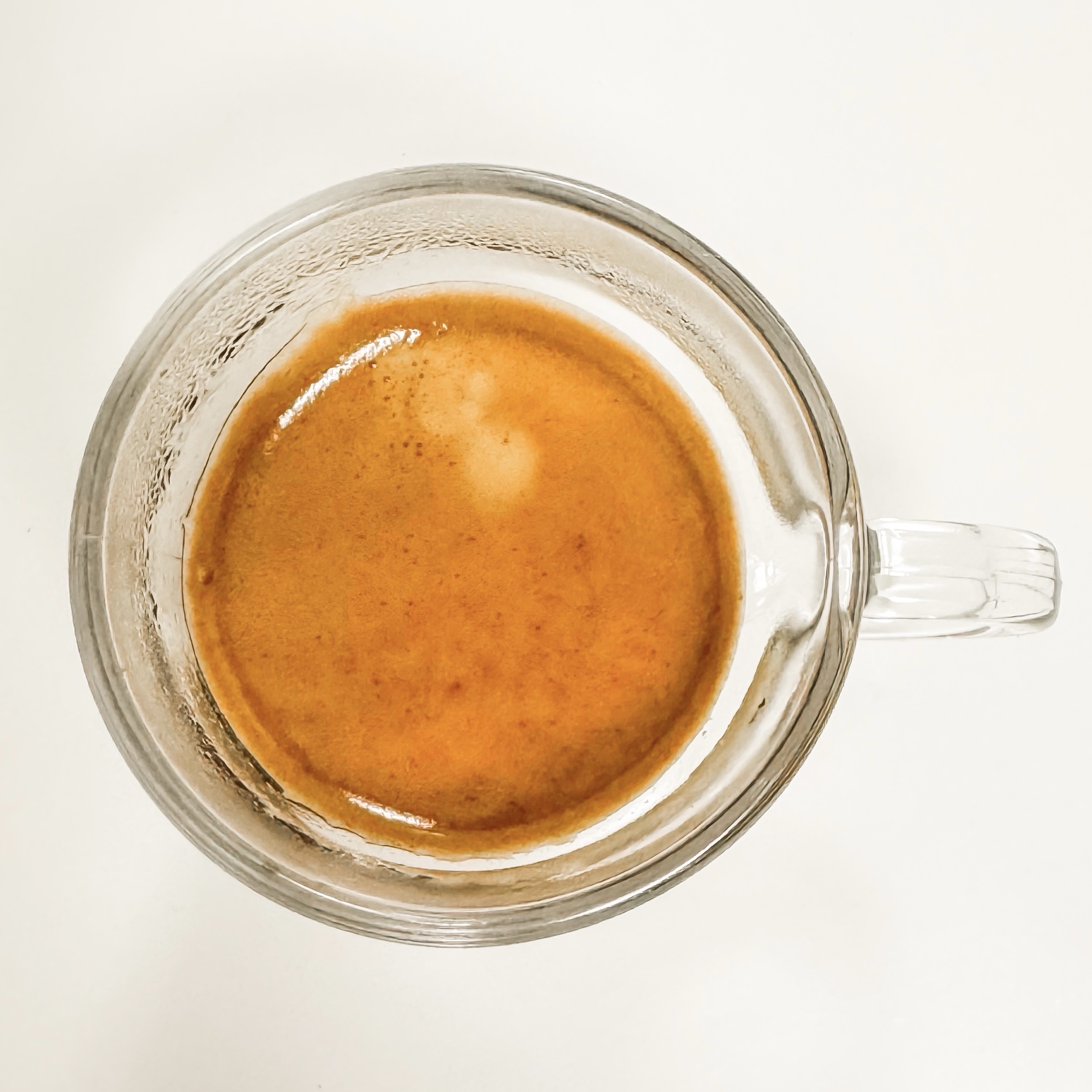 hora de beber um café espresso 