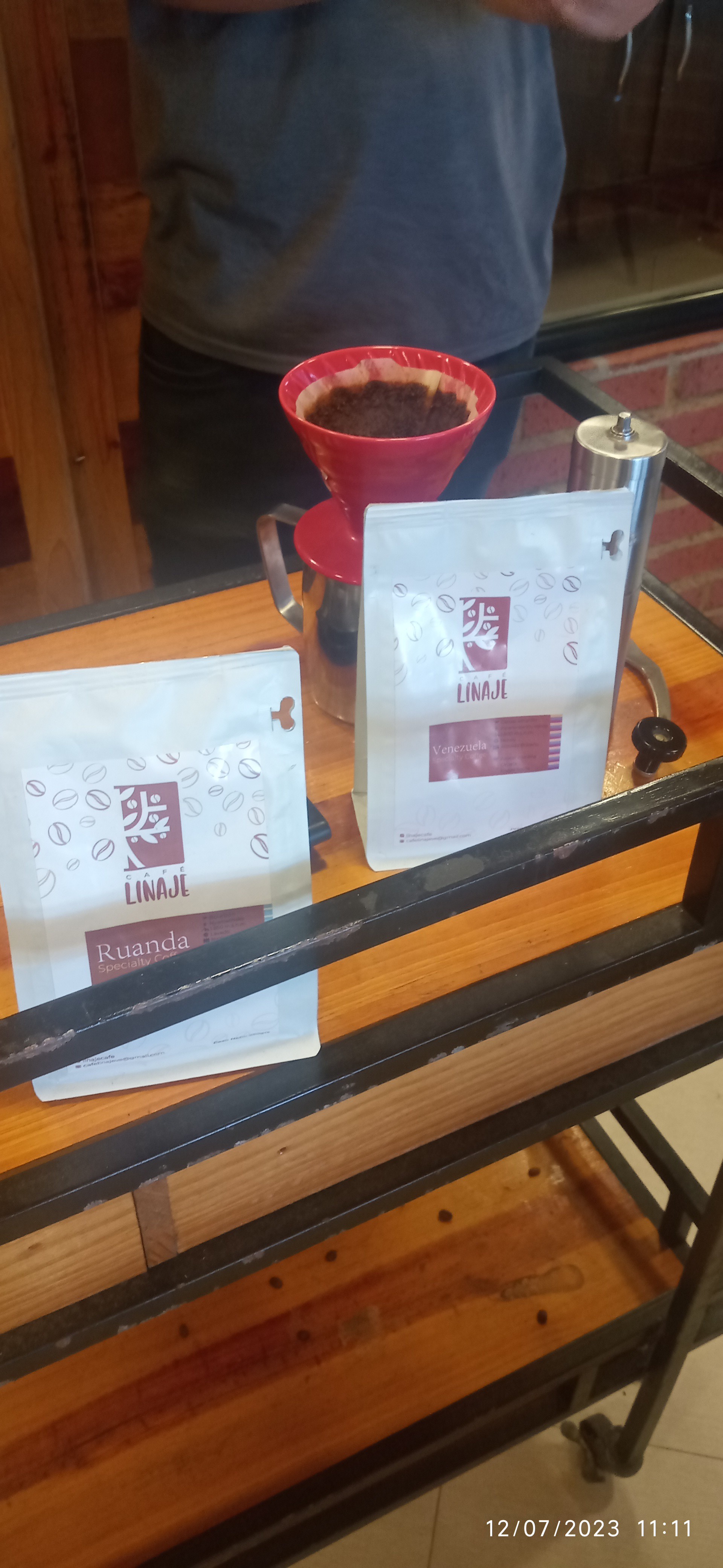 Taller de Barismo 
Cafe Linaje de especialidad Ruanda
Cafe Linaje de especialidad Venezuela