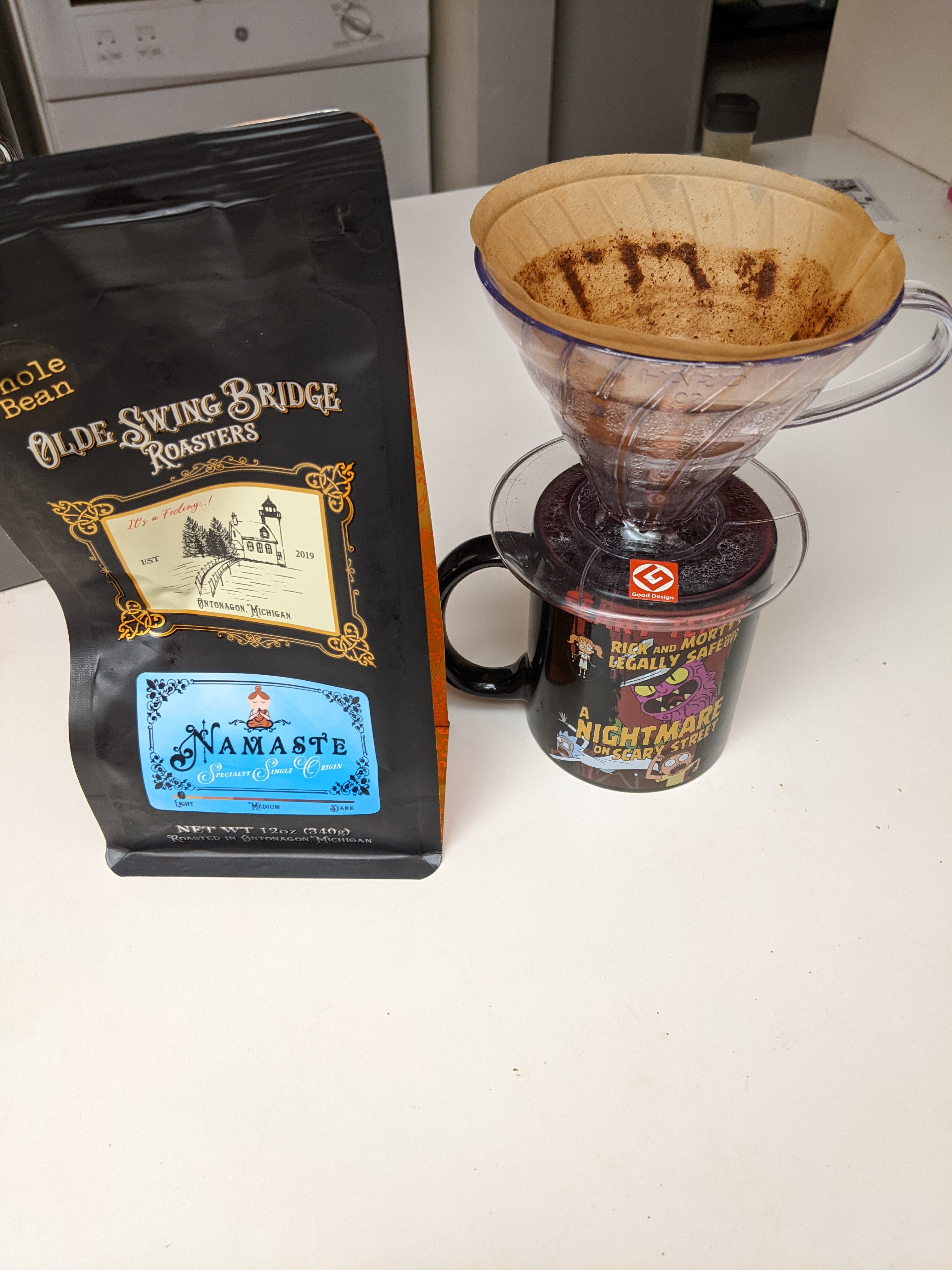 Trying my V60 for the first time. :) 