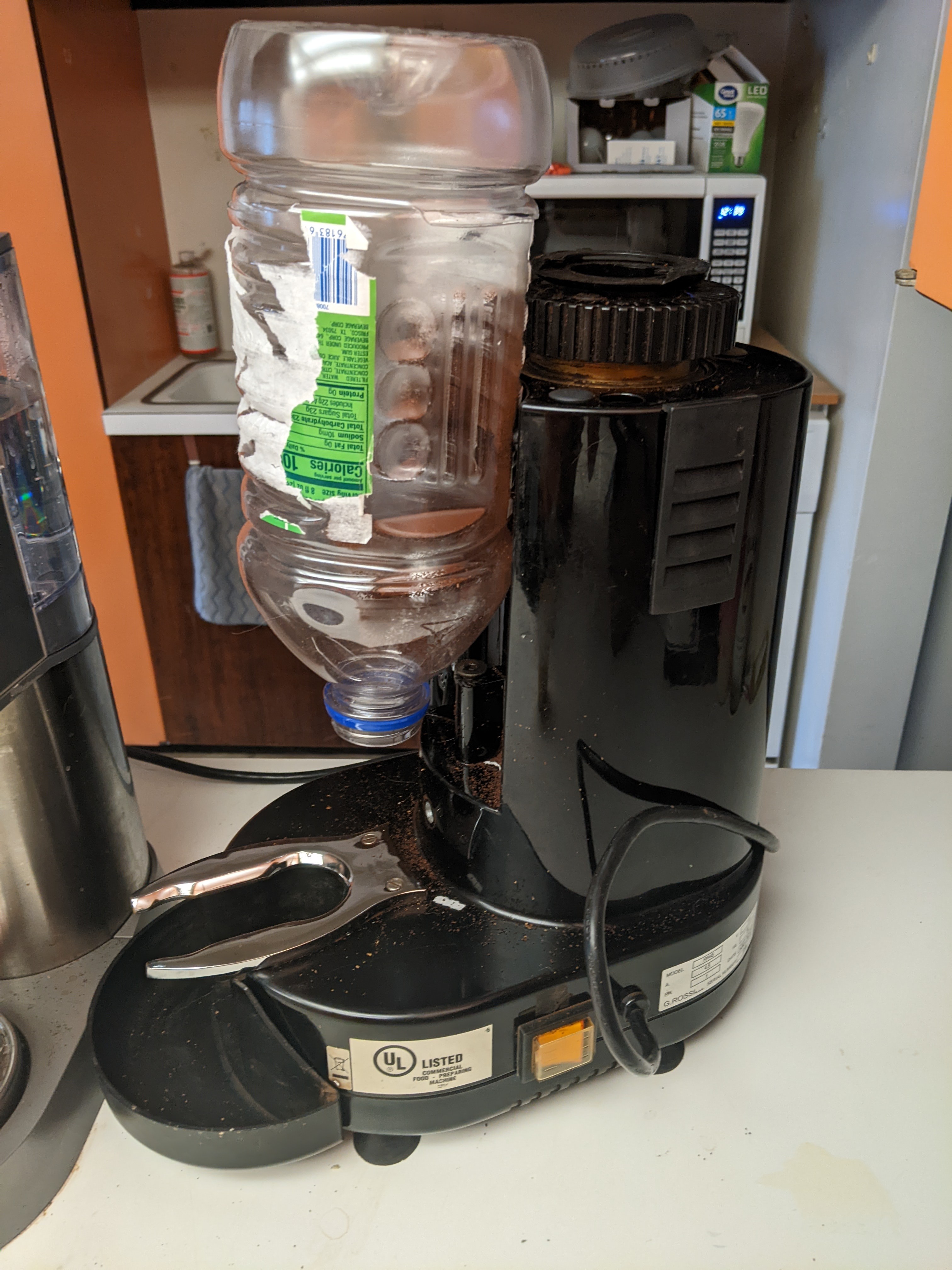 I made myself an Americano, but I'm testing my 