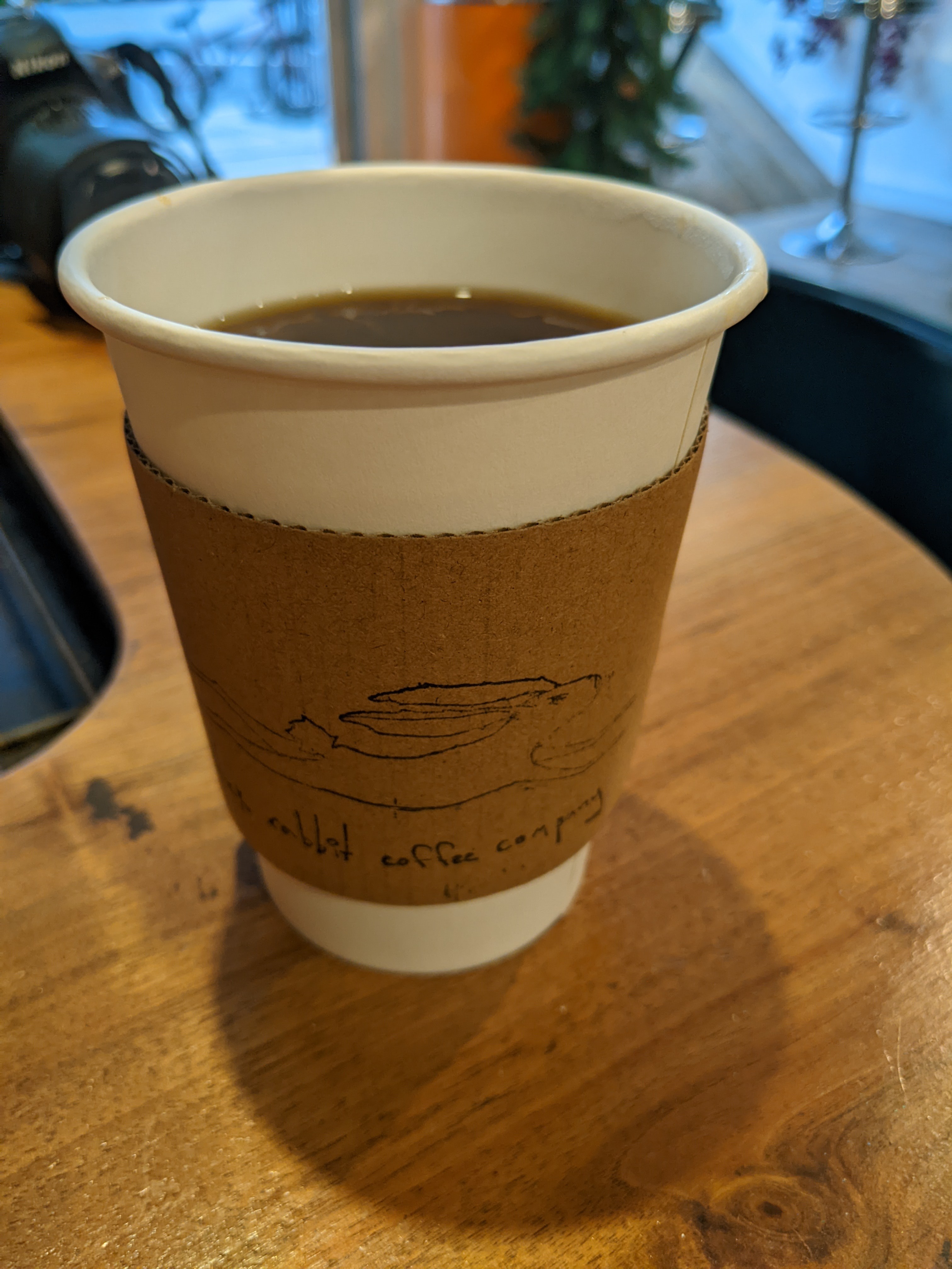 Fine cup of coffee. Beans roasted nicely. Fruity and bright. 