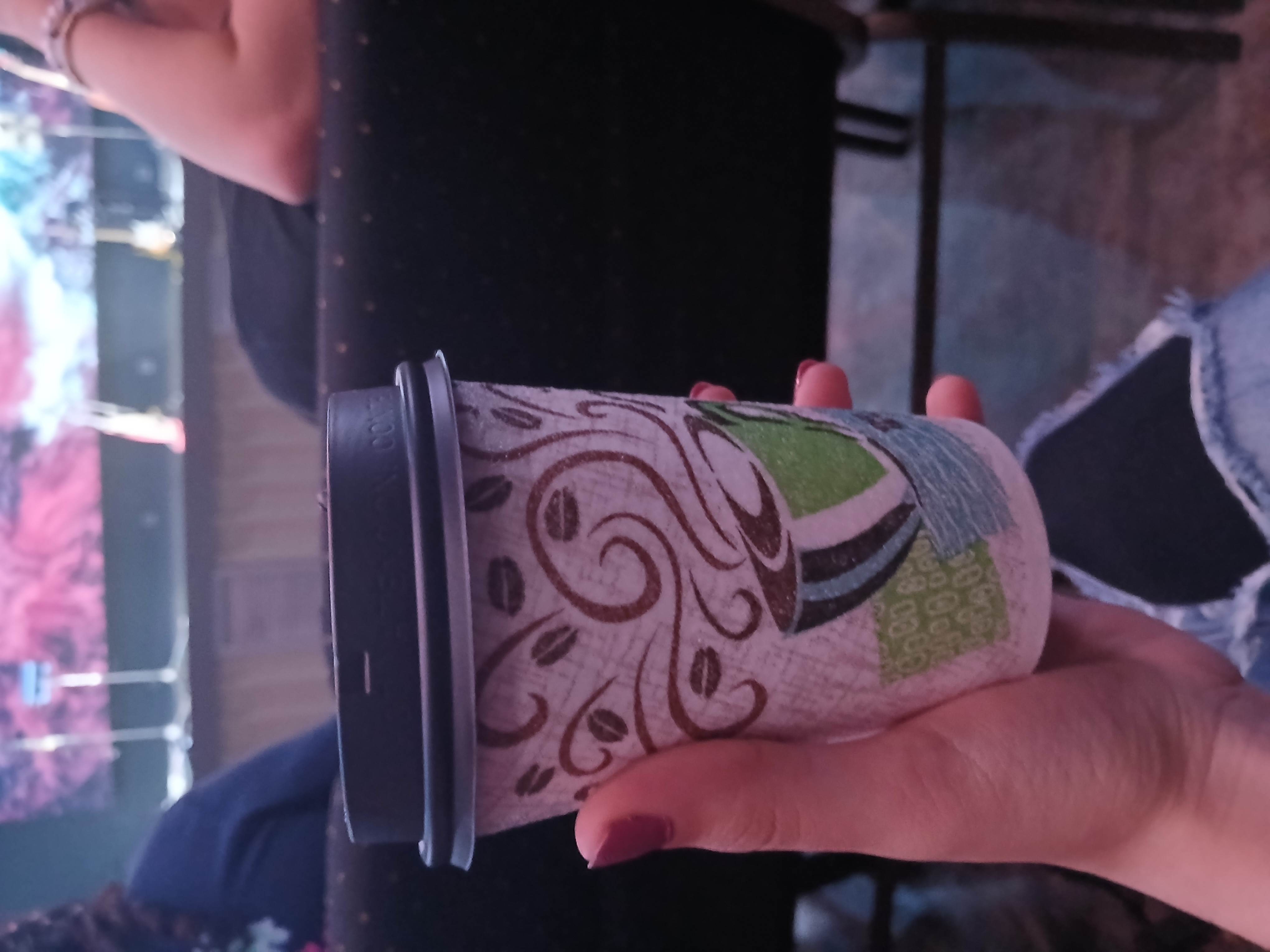 Easter morning coffee and service! <3