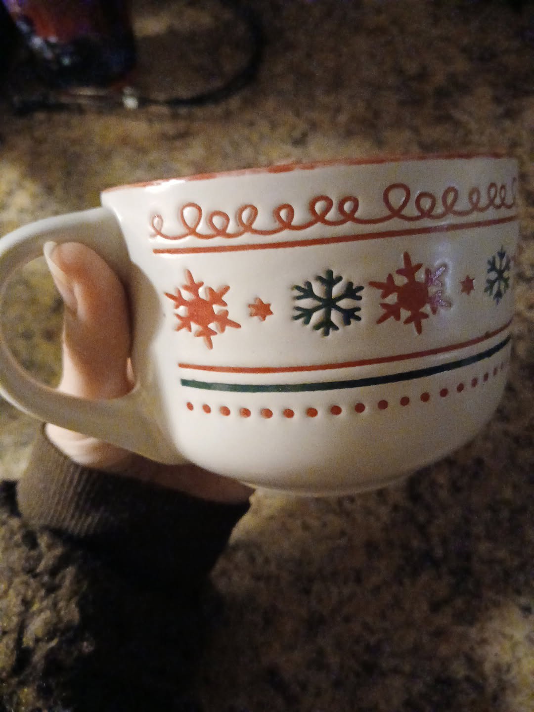 I got this at a women's christmas party at church I went to with my mother and sister in laws