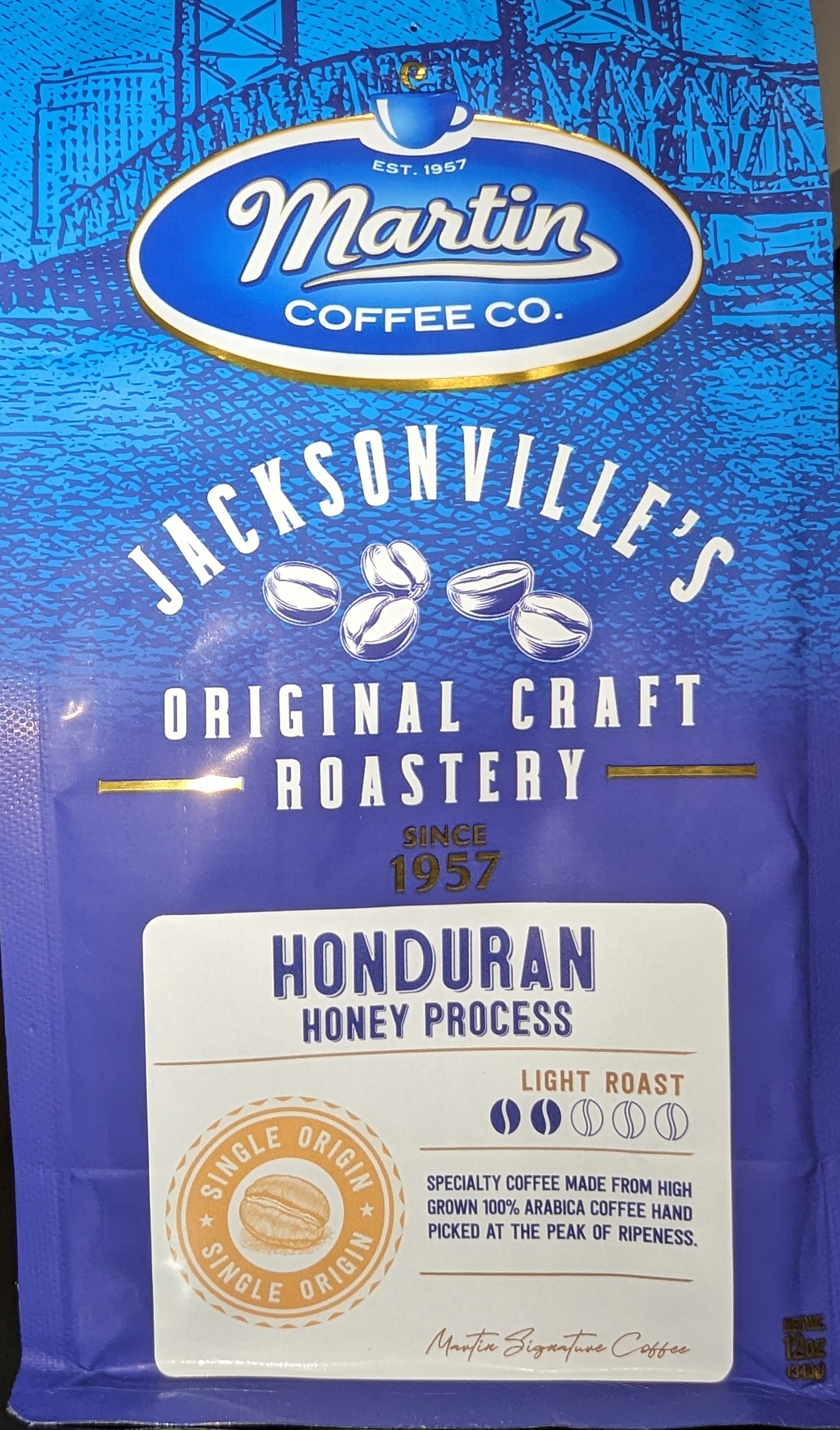 Mild, smooth, rounded palette, slightly sweet