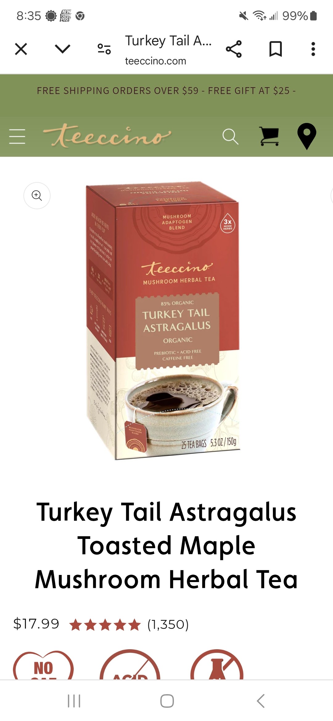 A Coffee Lover’s Digestive Delight

☕ Coffee in the Morning, Herbal Bliss Before Dinner!

We get it — your love for coffee is unmatched. But after a day of bold brews and rich espresso, your stomach might crave a little extra love. That’s where our Toasted Maple Turkey Tail & Astragalus Digestive Tea steps in.

🌿 Why switch it up before dinner?

Soothes the stomach and supports digestion

Naturally balances energy after your caffeine buzz

Promotes immune strength with adaptogenic herbs

Comforting maple notes for a cozy, post-coffee moment


✨ Your Evening Ritual, Reimagined:
Brew a cup. Breathe it in. Feel the warmth. No jitters, no crash — just pure herbal bliss.

🛒 Available now. Because coffee lovers deserve balance too.
#SipSmart #HerbalDigestiveTea #CoffeeLoversChoice #MapleTeaMagic

Coffee Lover’s Delight Version

☕ Coffee Lovers, Meet Your New After-Dinner Bestie!

You adore the bold aroma of coffee. The smooth crema. That perfect sip. But what about when the day winds down? It’s time to give your gut a little TLC.

Enter the Toasted Maple Turkey Tail & Astragalus Digestive Tea — a blend designed to complement your coffee ritual.

🌿 Why Coffee Lovers Swear by It:

Gentle on digestion after your espresso escapades

Rich maple undertones, like dessert in a cup

Zero caffeine = Peaceful nights

Powered by Turkey Tail mushroom and Astragalus for immune support


💡 Coffee in the AM, Maple Tea in the PM — Because loving coffee means knowing when to sip smart.

Tag your coffee crew and share your after-dinner tea time!
#CoffeeBreak #HerbalAfterCoffee #MapleTeaBliss #CaffeineBalance