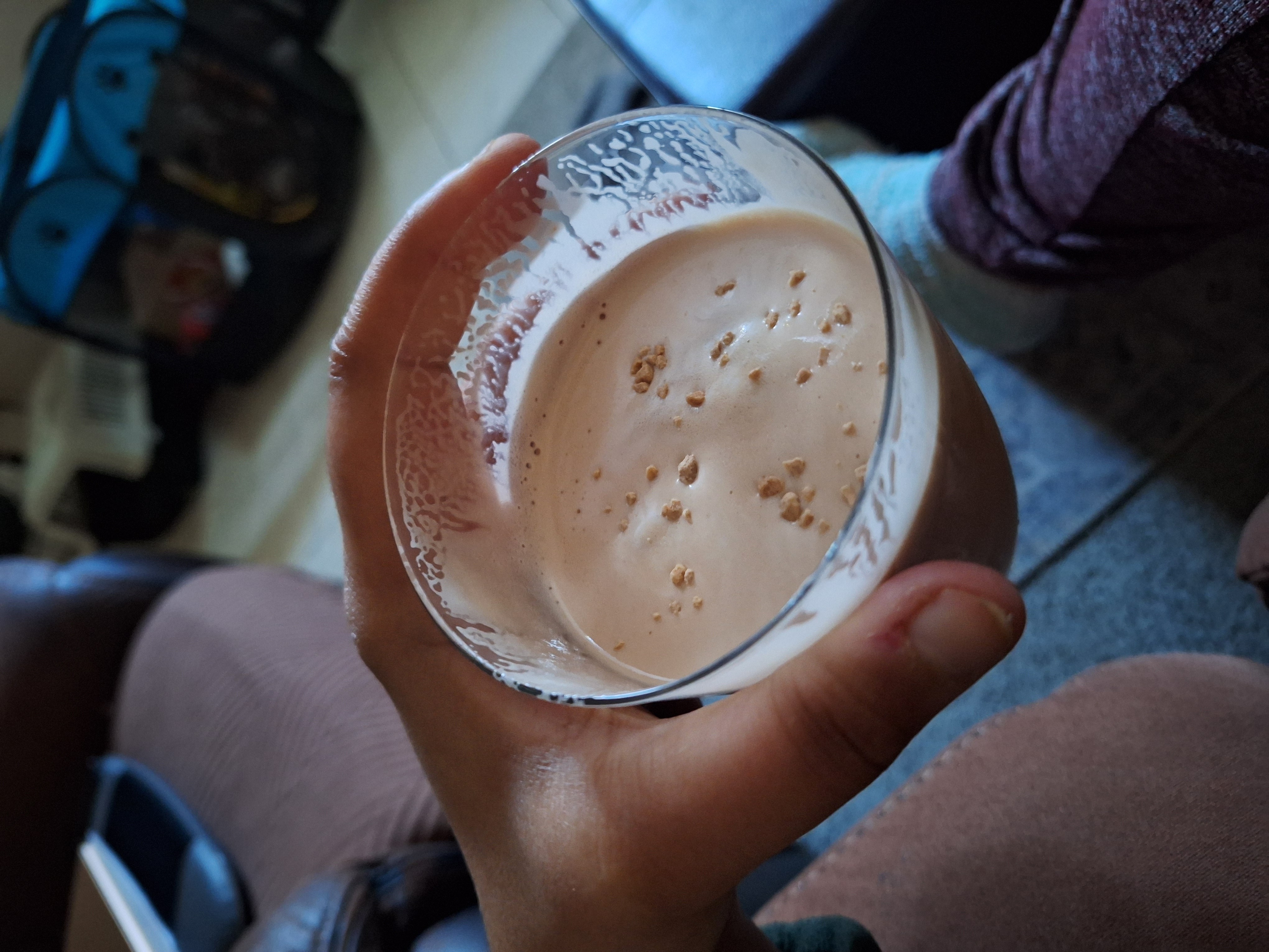 Homemade Healthy Iced Cappuccino (Frappe Alternative) ☕❄️

Skip the sugar-laden coffee shop drinks and whip up this creamy, refreshing, and guilt-free iced capp at home! ✨

☕ Ingredients:

✅ 1 tbsp instant coffee ☕
✅ A splash of hot water 💦
✅ 1 pump sugar-free pistachio syrup 🌰
✅ 1 pump Rooh Afza (or 1 tbsp equivalent) 🌸
✅ 1 cup milk (dairy or plant-based) 🥛
✅ Handful of ice ❄️
✅ Optional: 1-2 tbsp Greek yogurt for extra creaminess & protein 💪
✅ Optional: ½ tsp cinnamon or cacao powder 🍫
✅ Crunchy topping (gingerbread crumble, granola, or nuts) 🍪

✨ Directions:

1️⃣ Dissolve instant coffee in a splash of hot water.
2️⃣ Blend with ice, milk, Rooh Afza, pistachio syrup & yogurt (if using).
3️⃣ Pour over ice in a tall glass.
4️⃣ Sprinkle with crunchy toppings & enjoy!

💡 Why You’ll Love It:
✔ Tastes like a coffee shop treat—without the sugar crash!
✔ Protein-packed option with Greek yogurt 💪
✔ Flavored naturally with Rooh Afza & sugar-free pistachio syrup 🌱
✔ Refreshing, creamy, and energizing! ⚡

✨ Try it and tag us! #HealthyFrappe #IcedCappuccino #HomemadeCoffee #BetterThanStarbucks #CoffeeLover #LowSugarLife #MorningBoost ☕❄️