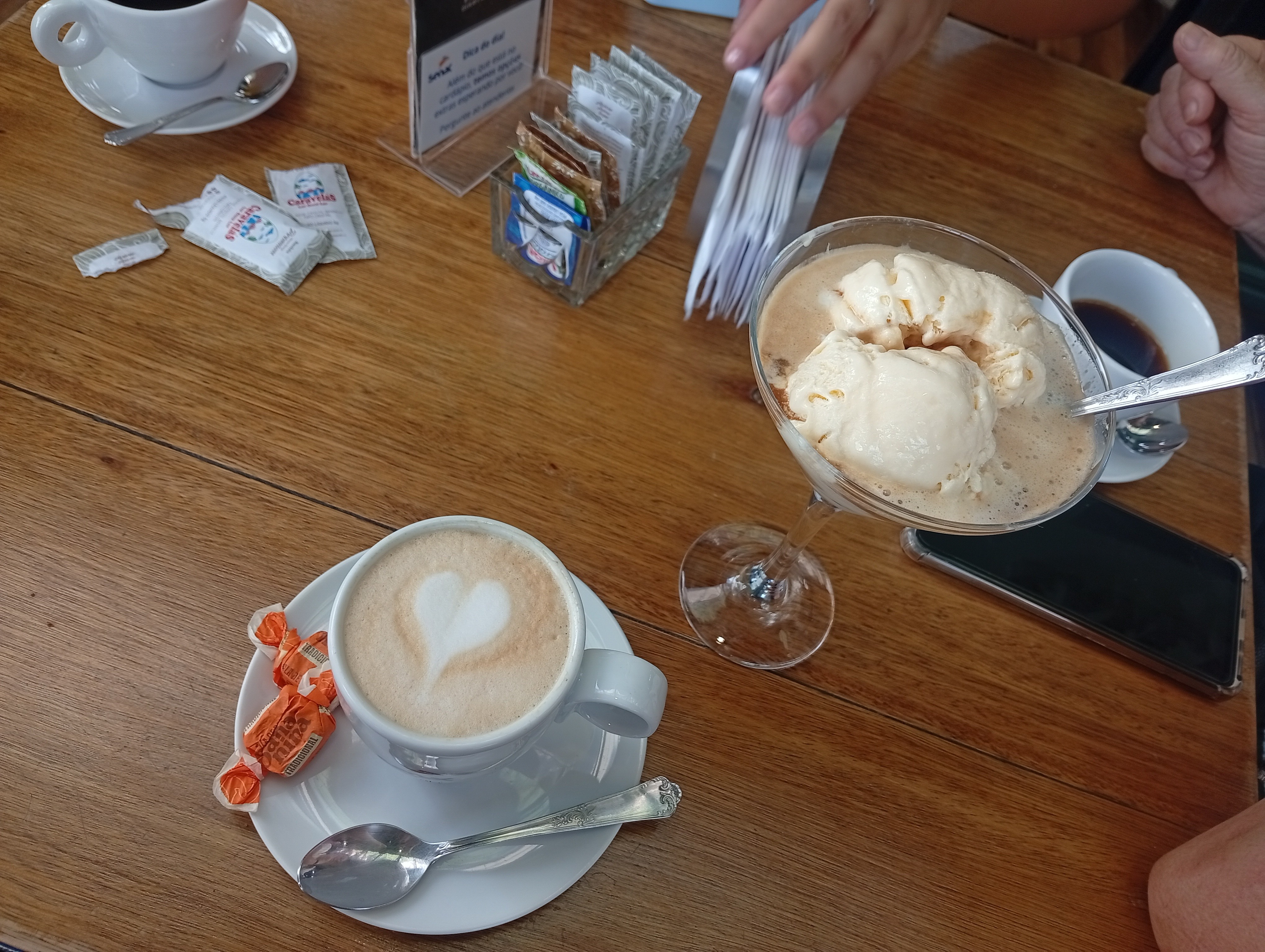 Um café no início do ano para por o papo em dia 