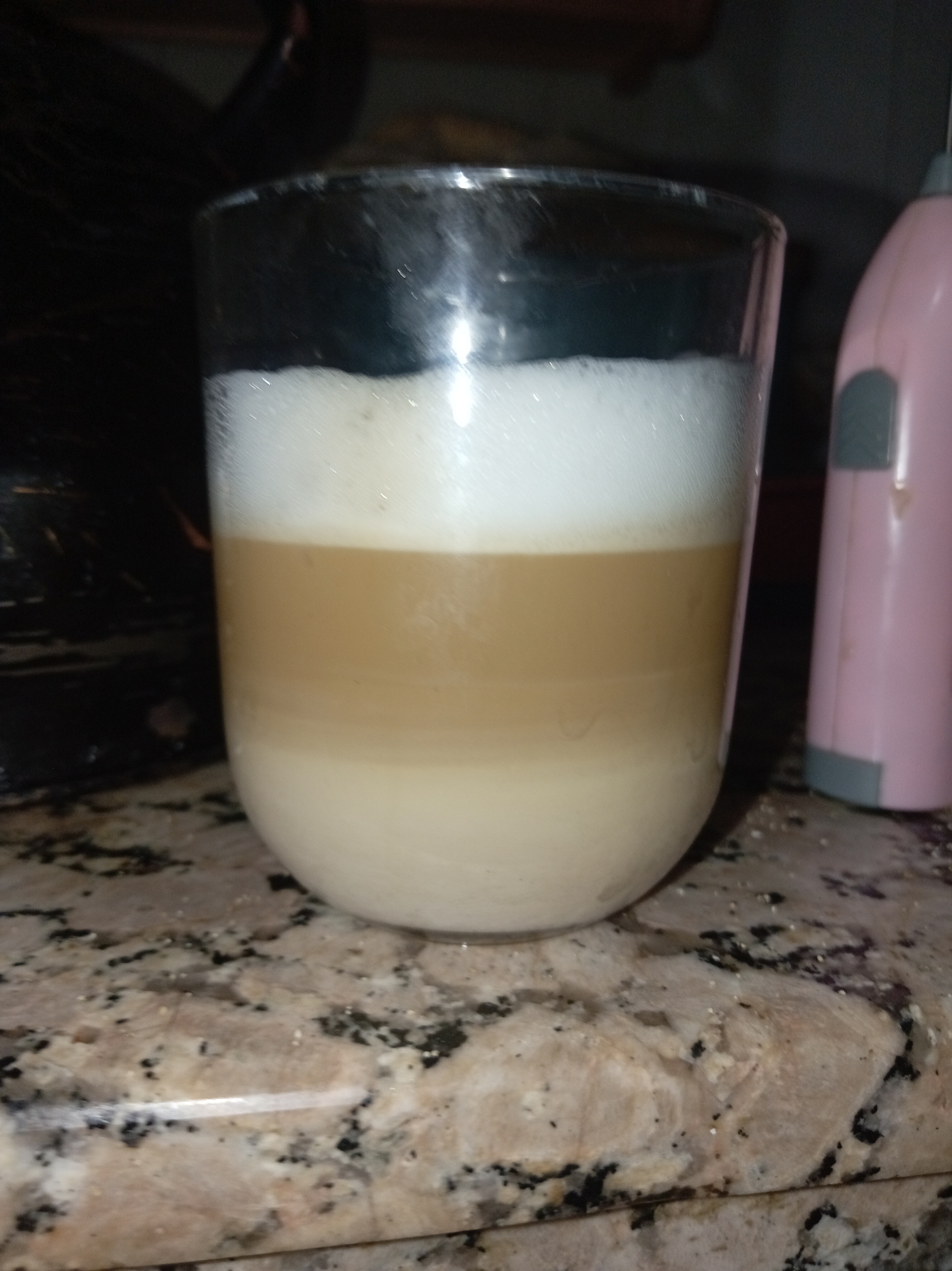 It was delicious! I use l'or capsules, they're my mother's, one day I'll open a coffee shop, anyways I used the nespresso red machine, it's a cheap one, don't hesitate to friend me coffee lovers❤️