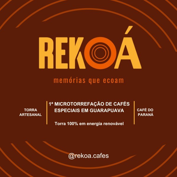 somos uma microtorrefação de cafés especiais paranaenses
sigam-nos para acompanhar as novidades
@rekoa.cafes
