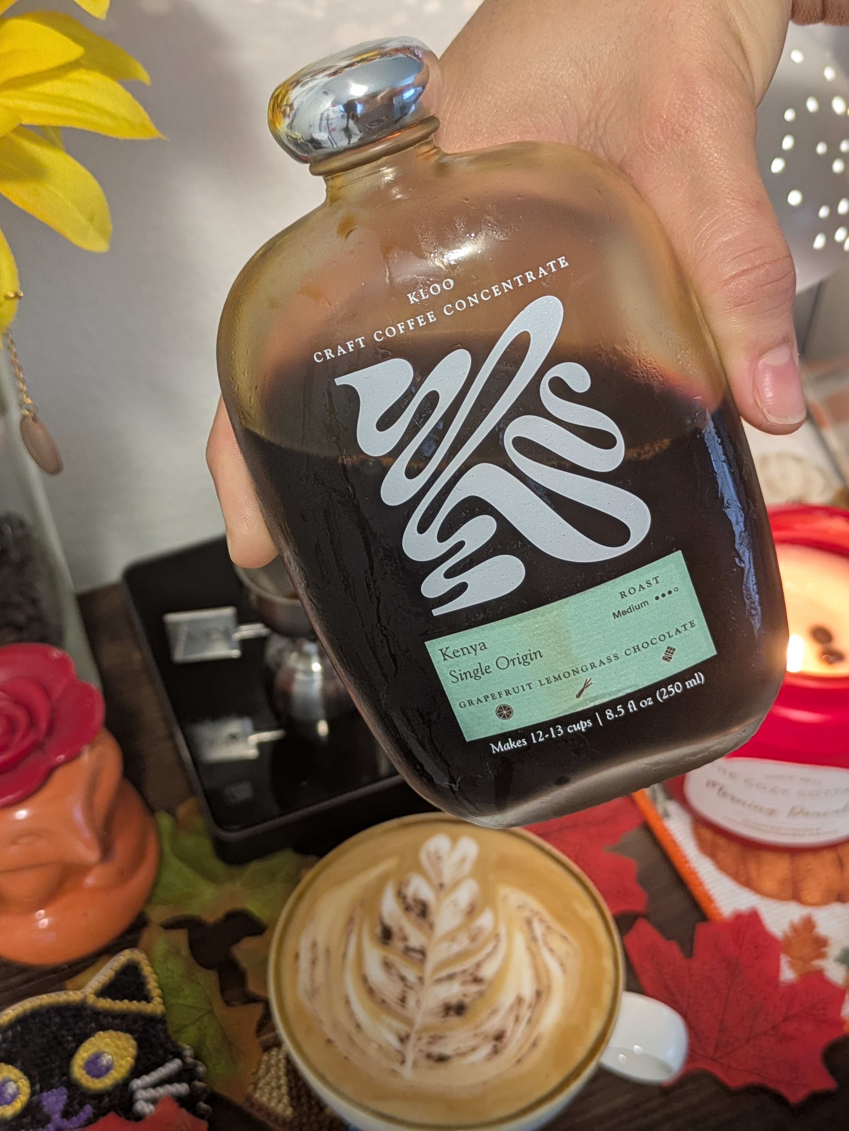Increíble pude hacer un latte art con cacao en este café concentrado de Kenia. Aplausos 👏🤭

https://mdsh.io/dianet15