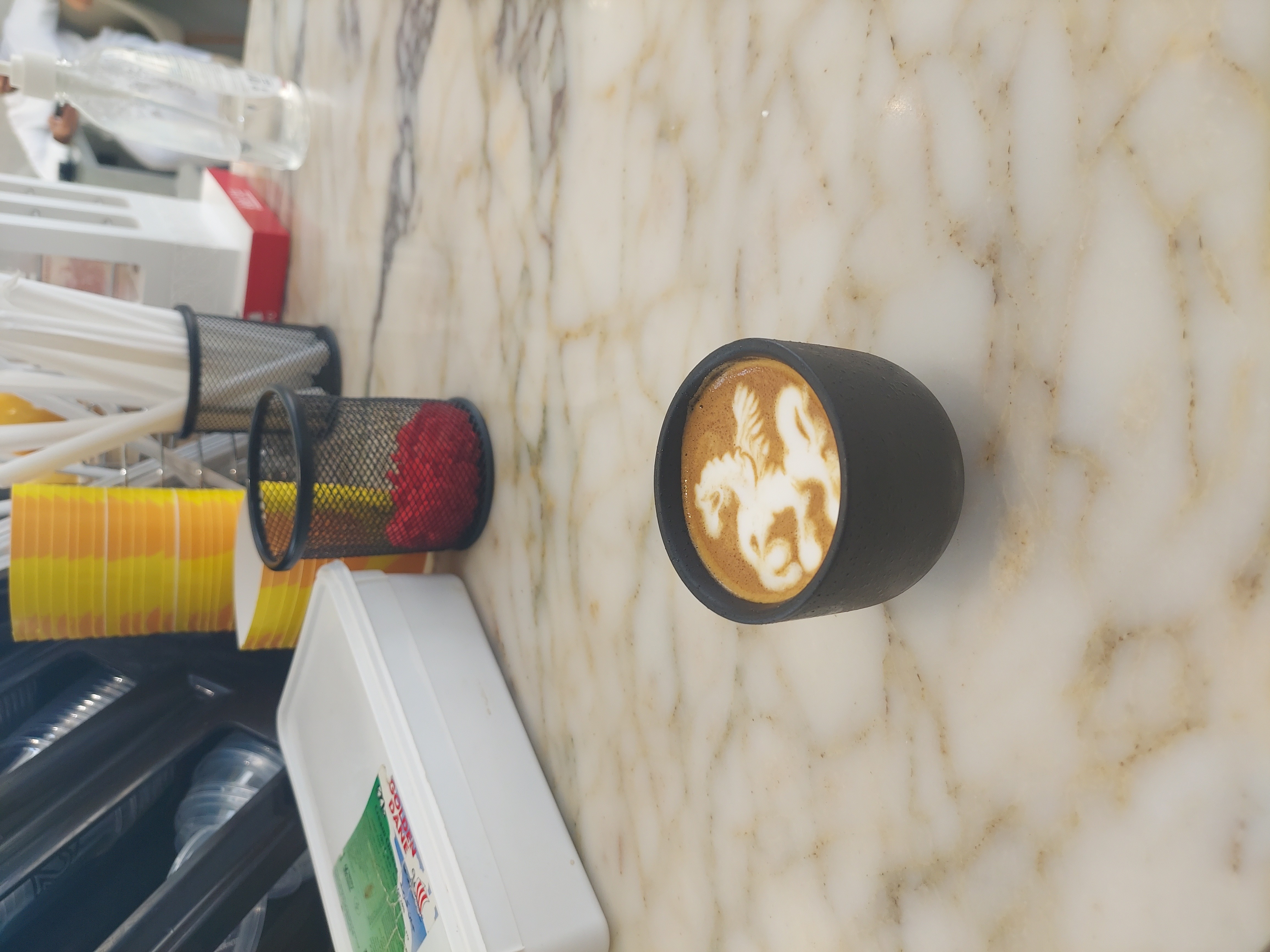 Blueberry, tea flavours, and lingering test.