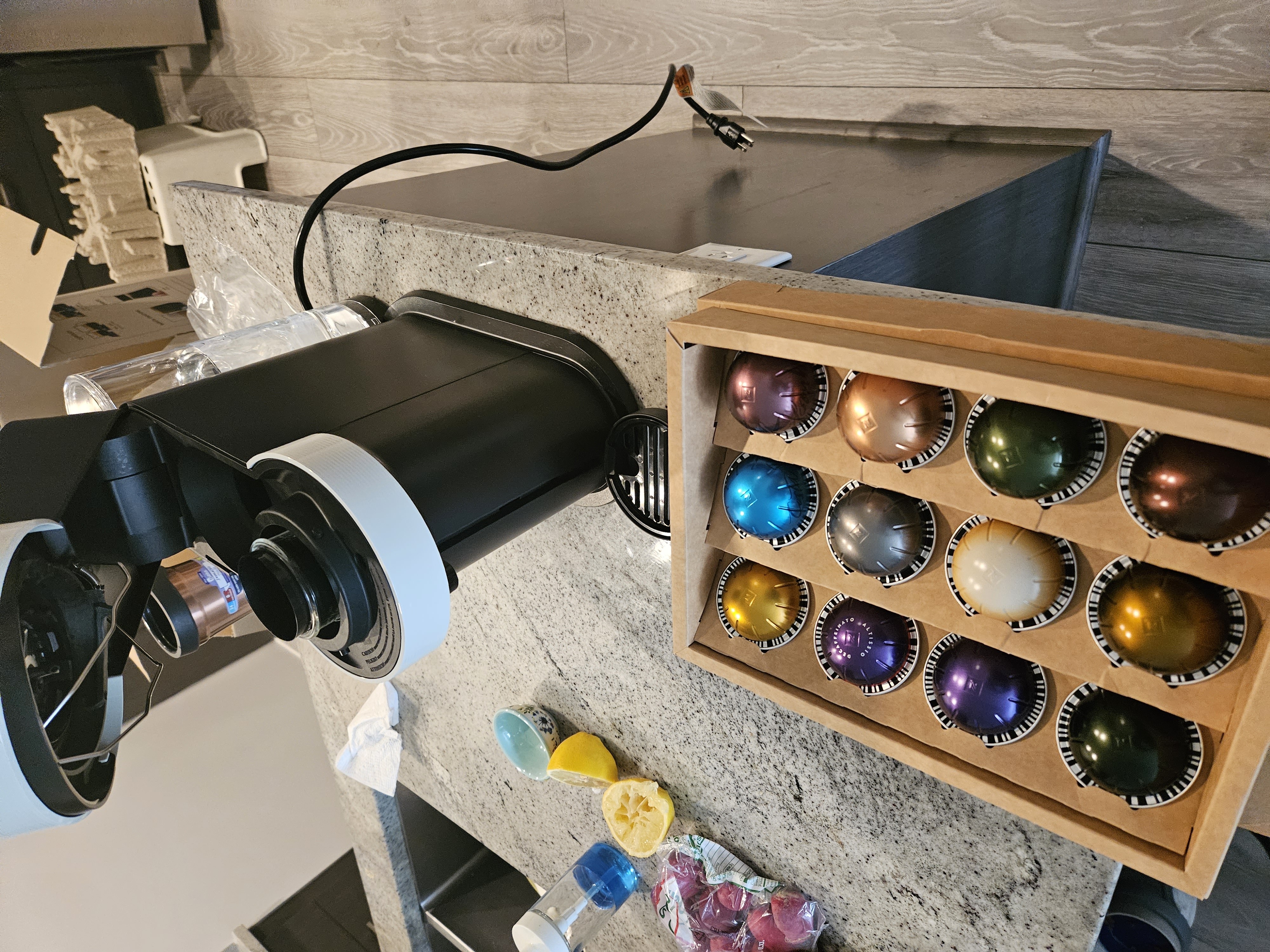 my first espresso...luv it 💕💕💕