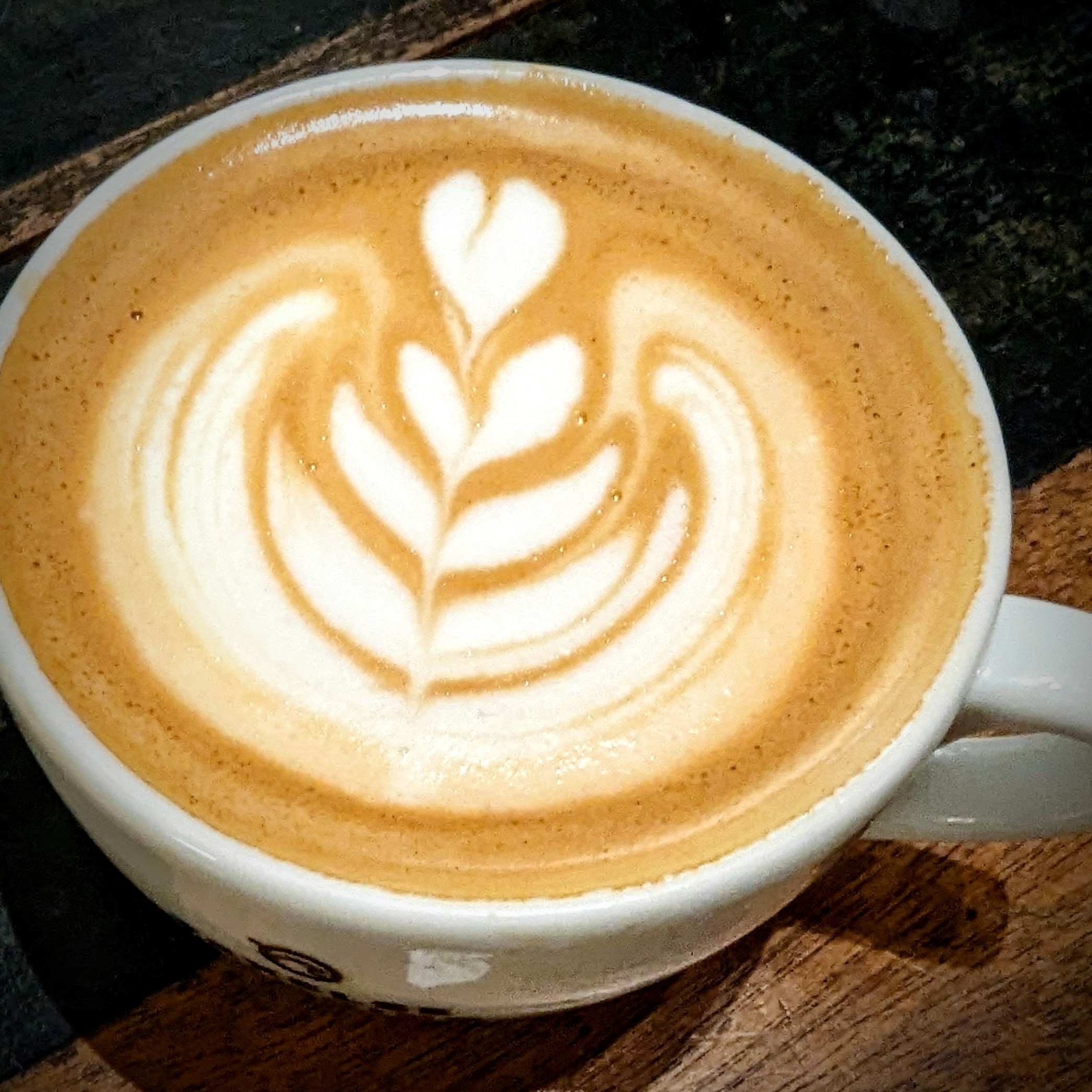 a nice flat white.