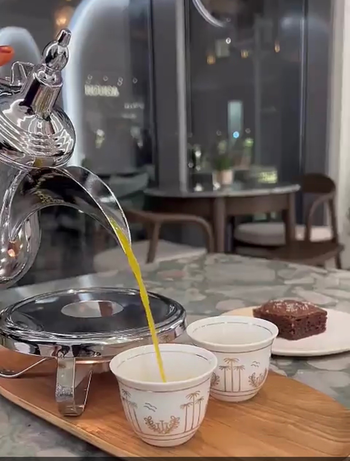 Friday vibes with family always need Qatari coffee 😍if you don’t try it you must!!!!