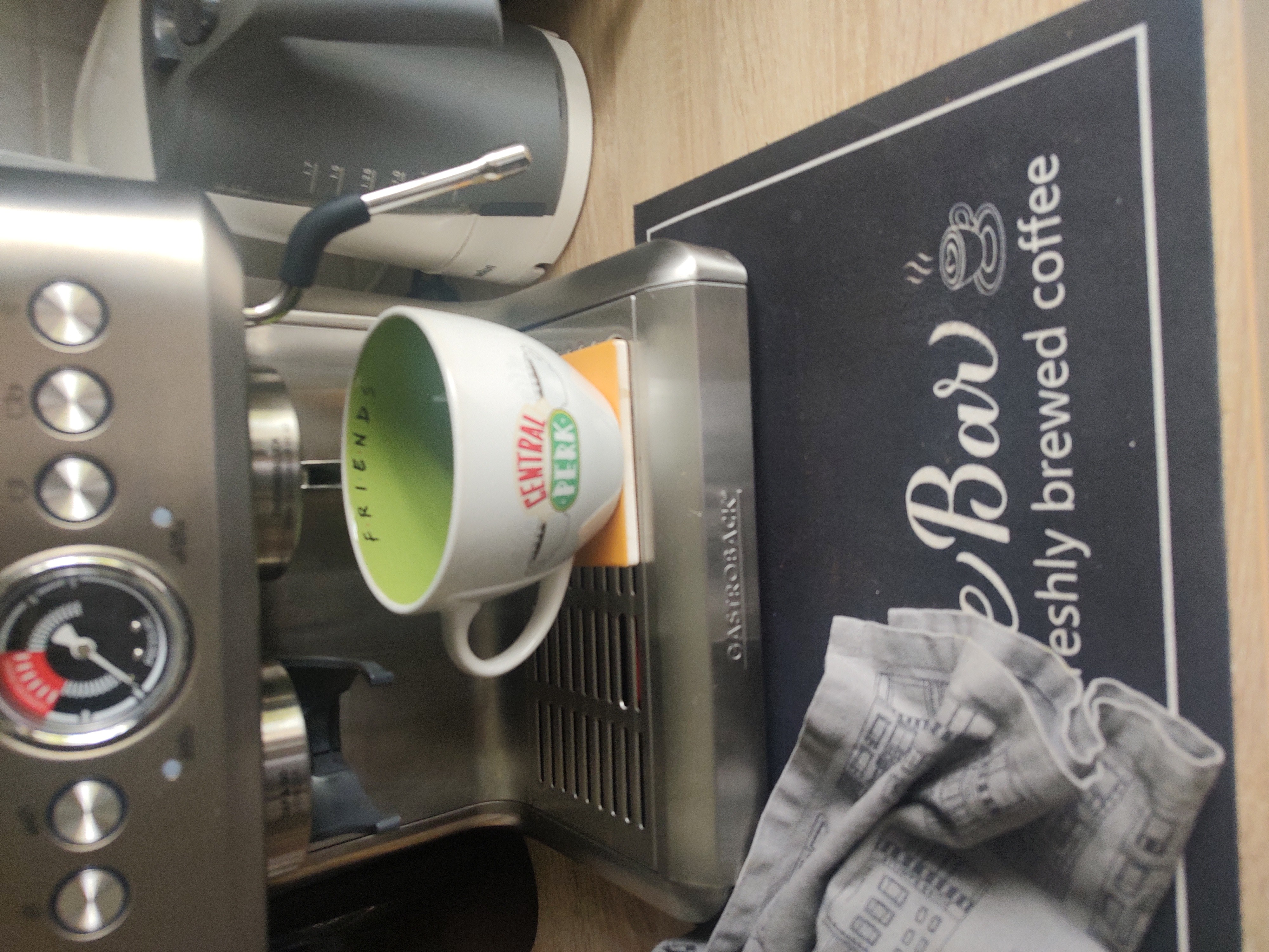 If just one shot isn't enough than there's the wake up mug. 