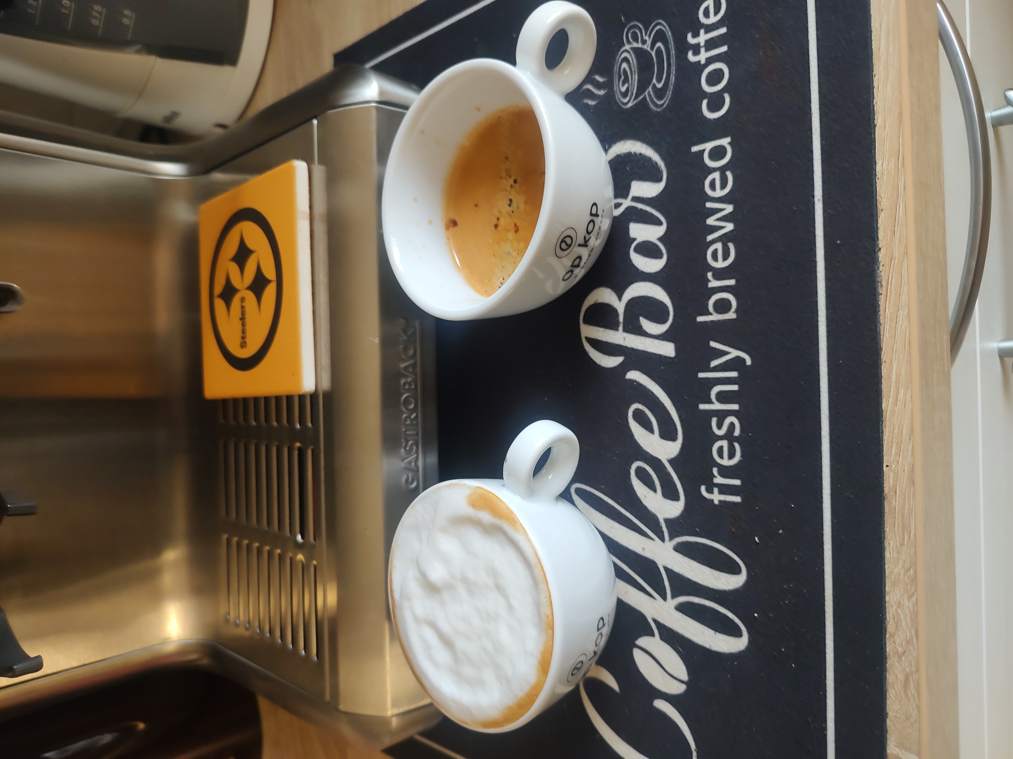 relaxing with a cup of coffee 