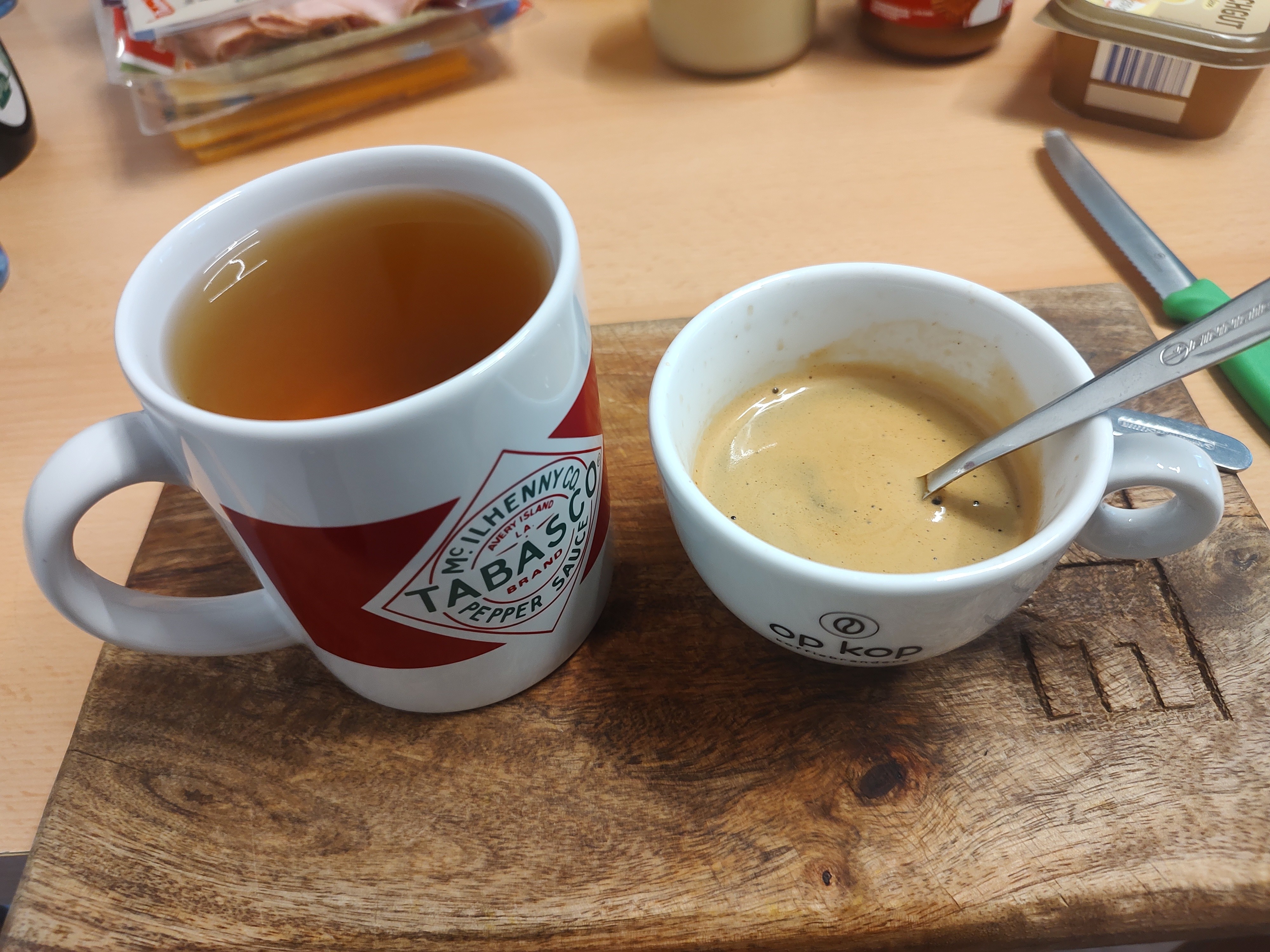 some of the trizillion mugs ans cups I own. 