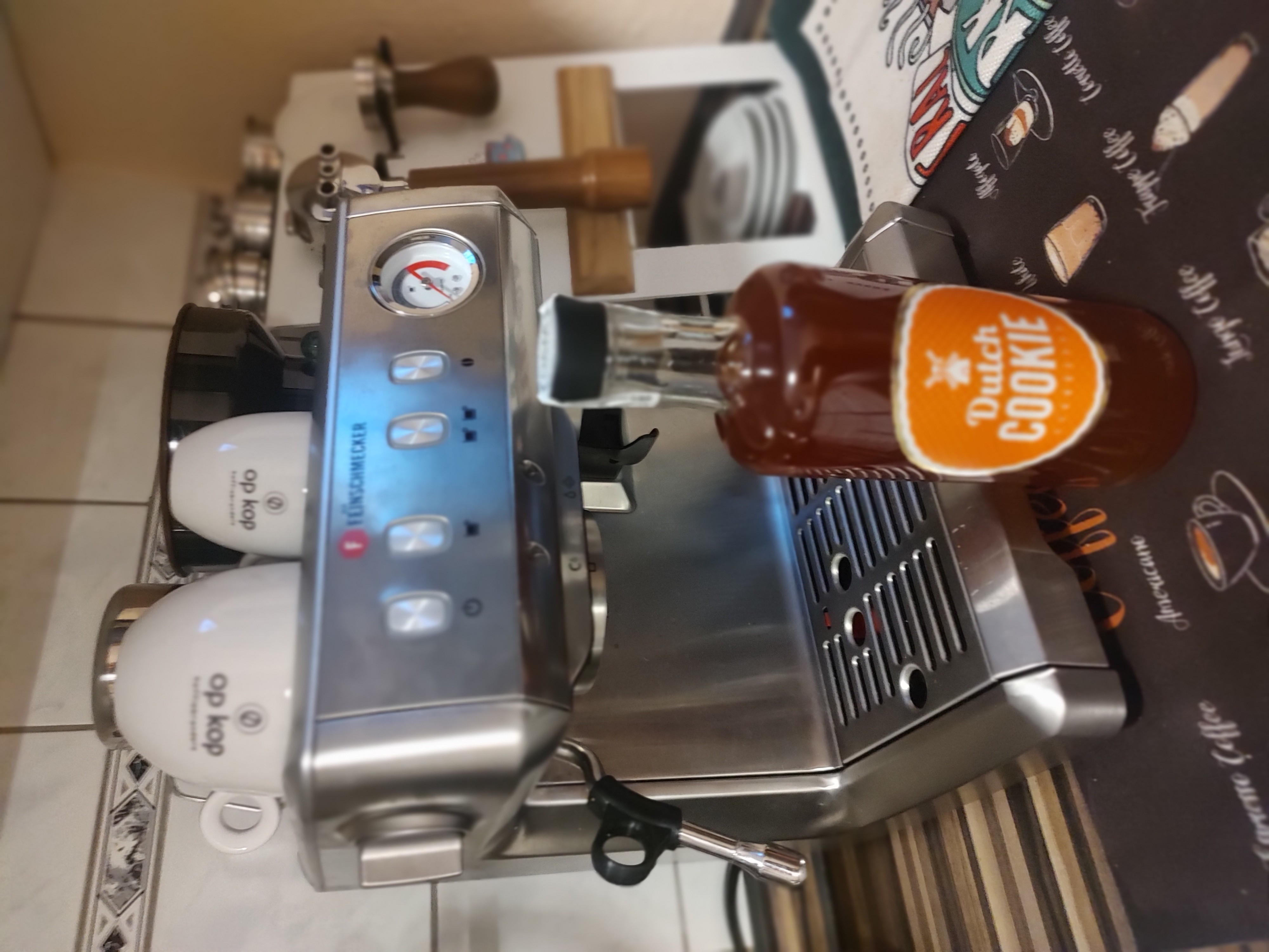 some delicious addition, enjoyed either in the coffee or aside. yummy.