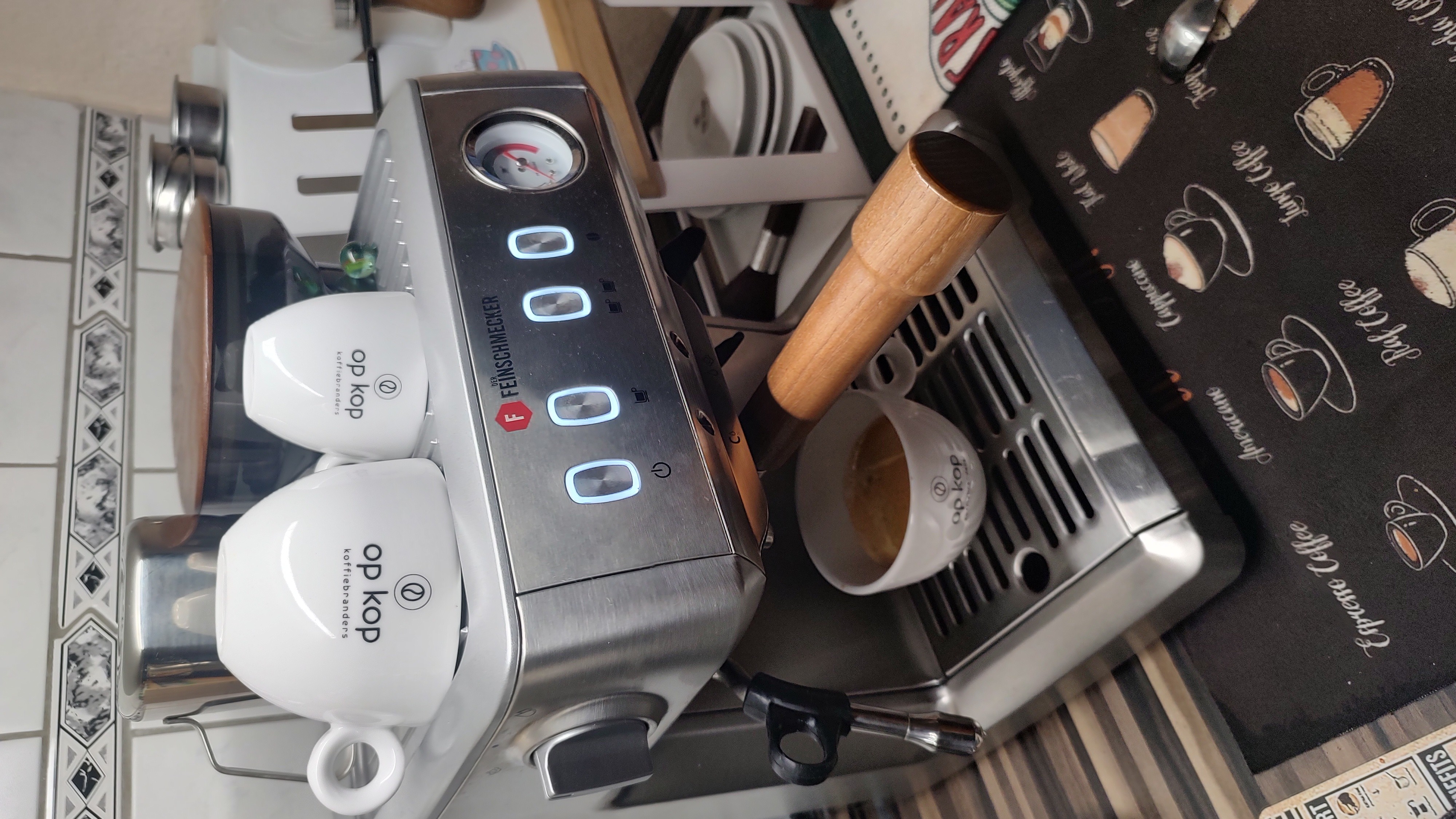 starting into a long day