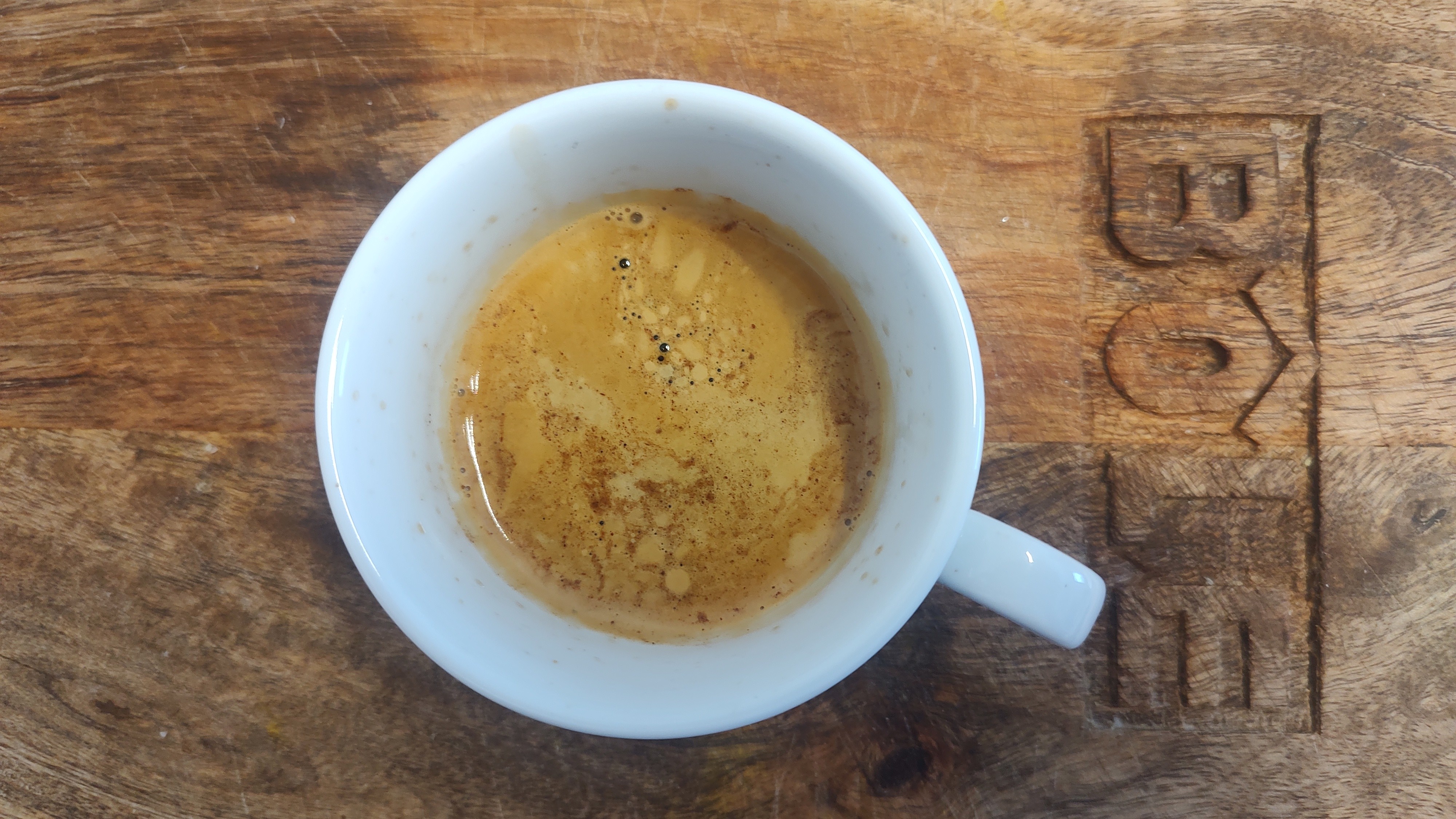 First cup of the new year. Happy New Year everyone 🥂🙏