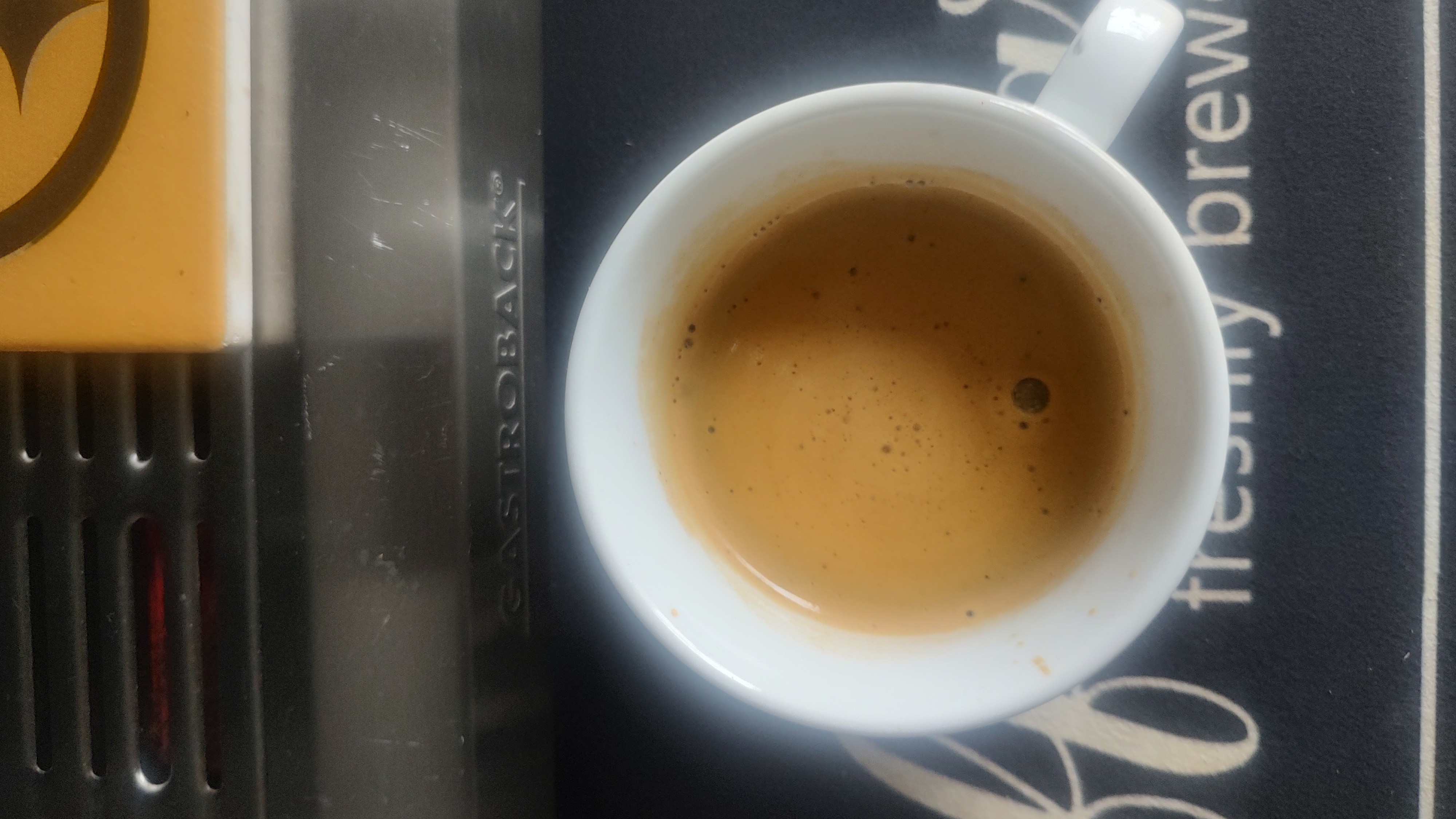 liquid gold. first try to wake up. results still pending.