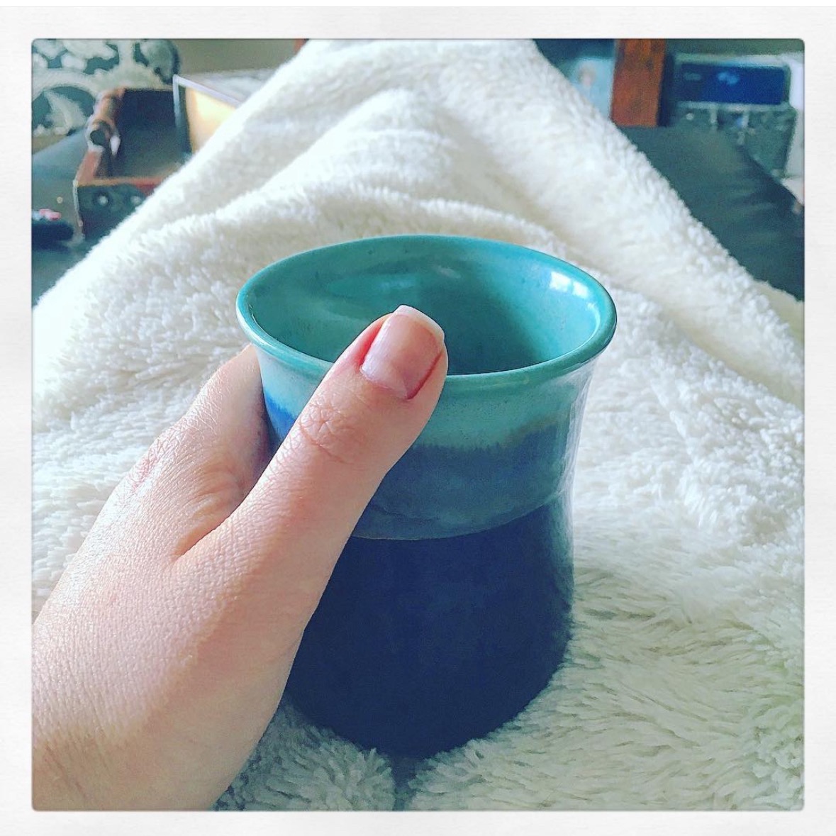 Clay in Motion Handwarmer Mug
