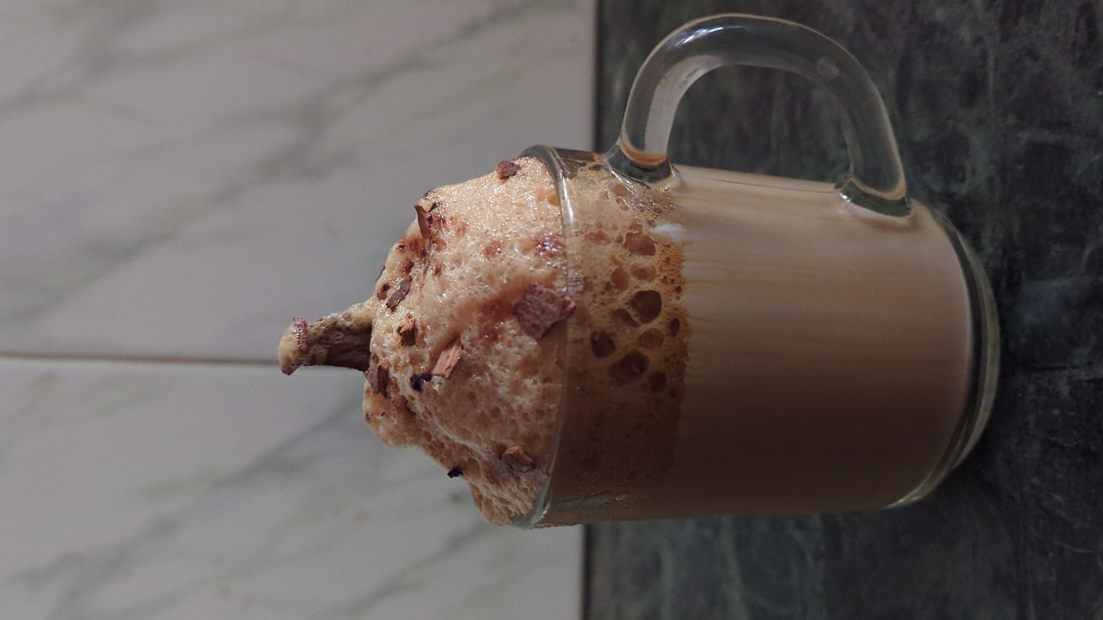 I tried to make it look like a volcano