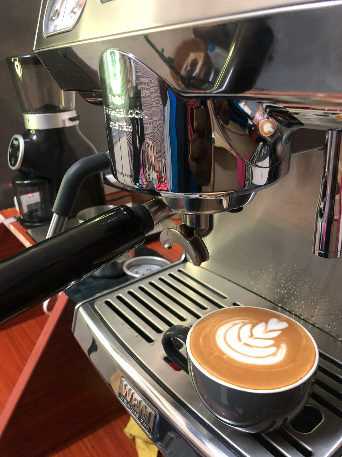 This is to start my day,I go with nice cup of cappuccino with a double shot of espresso.