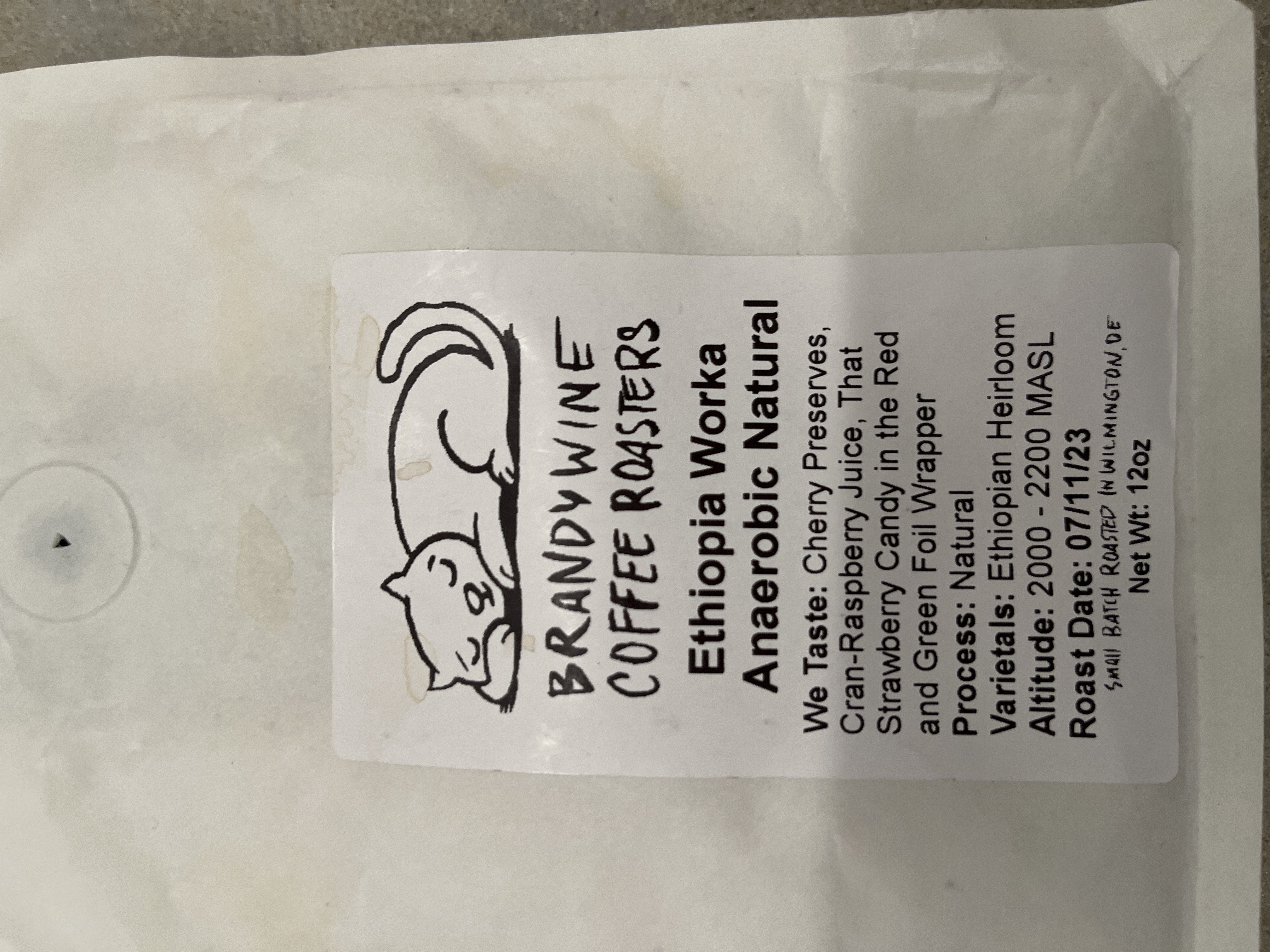 excellent latte, one of the best beans I’ve had in a while 