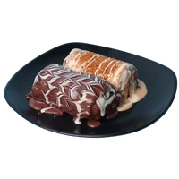 Brownie Sandwich Crêpe at Coffee Time Lounge