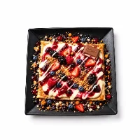 milka berries cheesecake crepe at ChocoLatte Lab