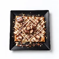 Kinder crepe at ChocoLatte Lab