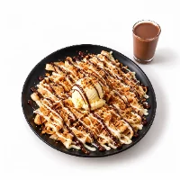 Fettuccine Crêpe at ChocoLatte Lab
